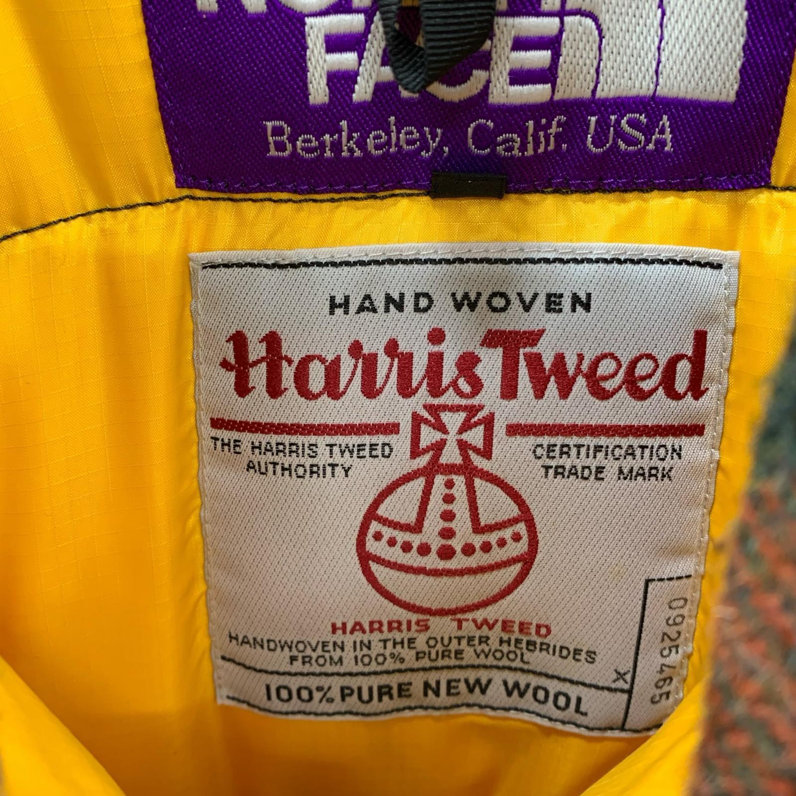 ダウンジャケット xHARRIS TWEED ダウンジャケット L マルチカラー