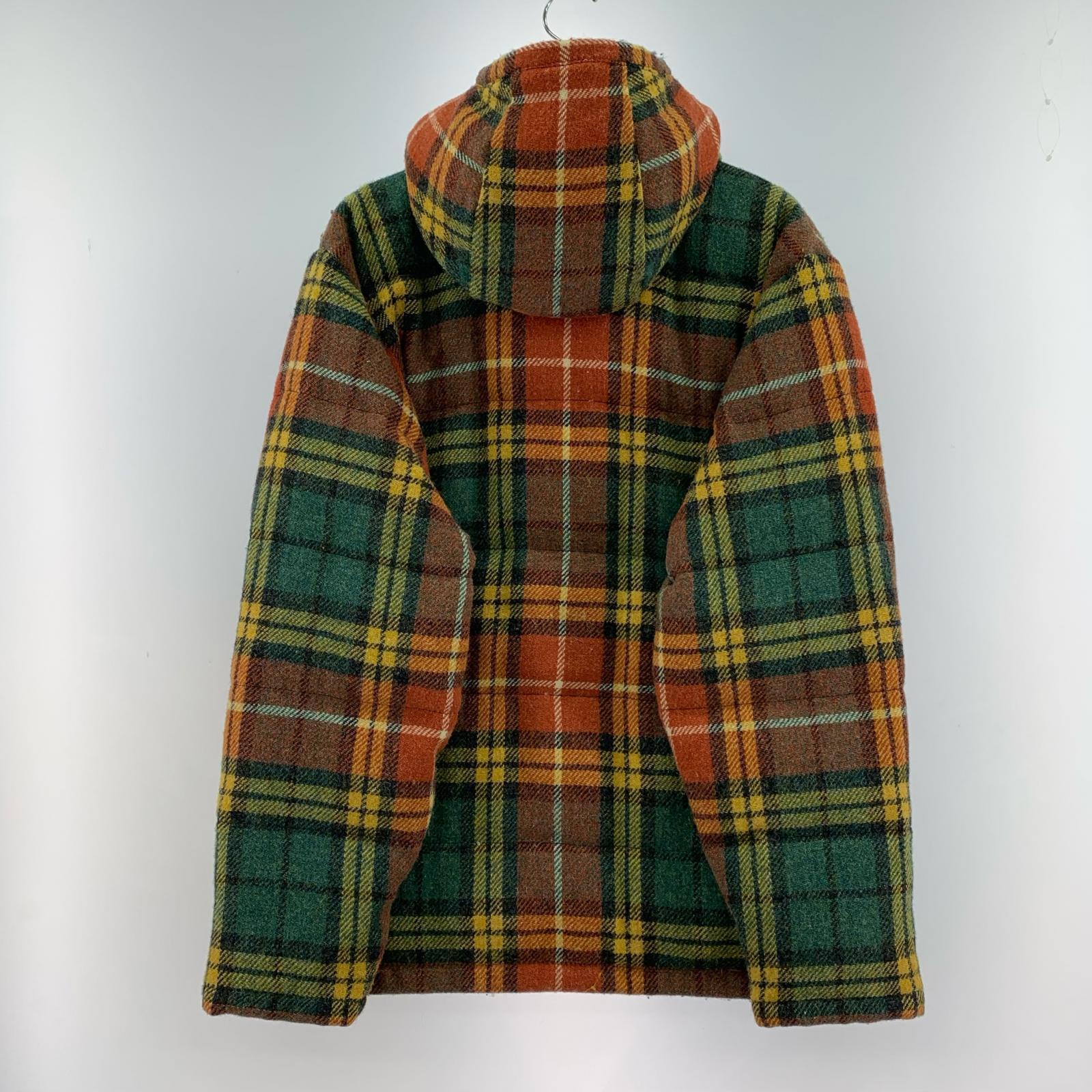 ダウンジャケット xHARRIS TWEED ダウンジャケット L マルチカラー