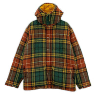ダウンジャケット xHARRIS TWEED ダウンジャケット L マルチカラー