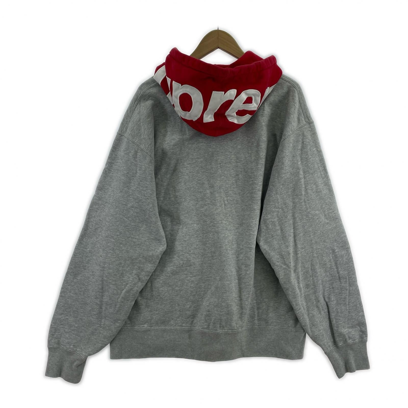 パーカー Supreme 21AW Contrast Hooded Sweatshirt L グレー L