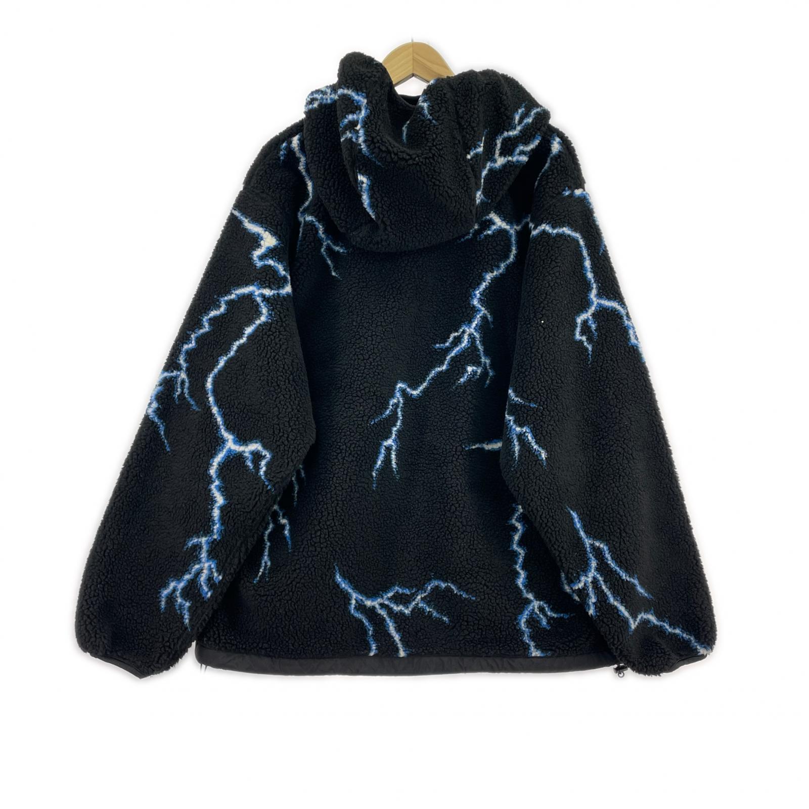 ジャケット CHALLENGER 25AW THUNDERBOLT BOA HOODIE XL 黒 ブラック
