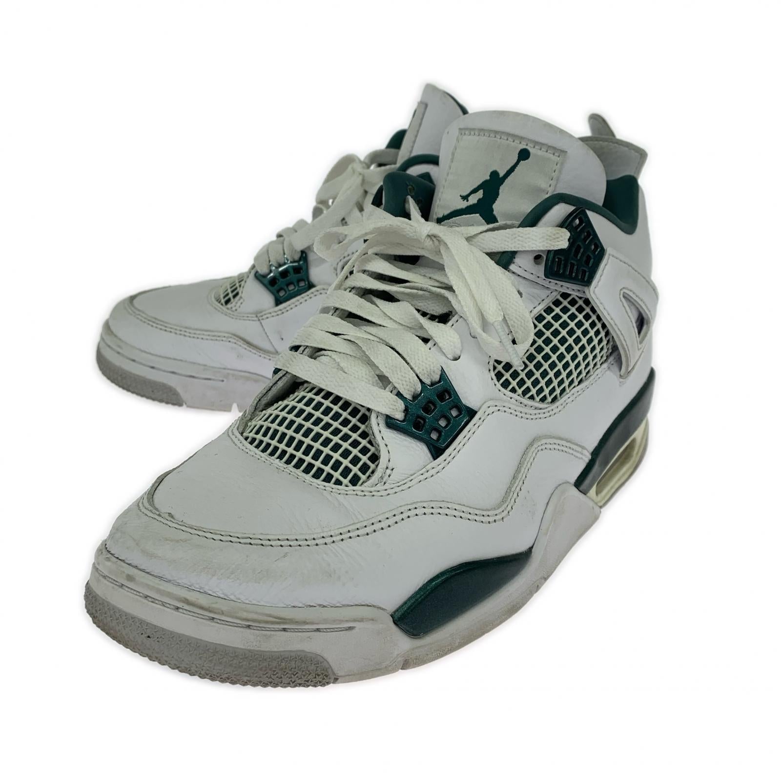 スニーカー AIR JORDAN 4 RETRO OXIDIZED GREEN 28.0CM 28cm (US10 UK9 1/2 EU46) ホワイト