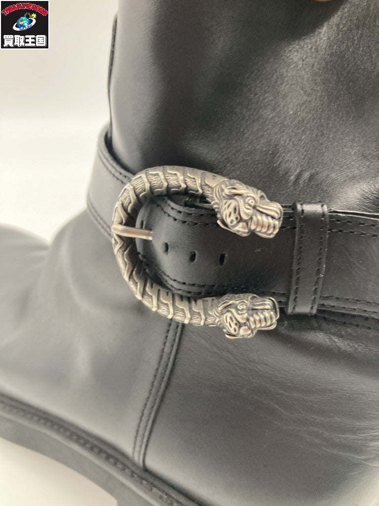 GUCCI ディオニュス レザーアンクルブーツ