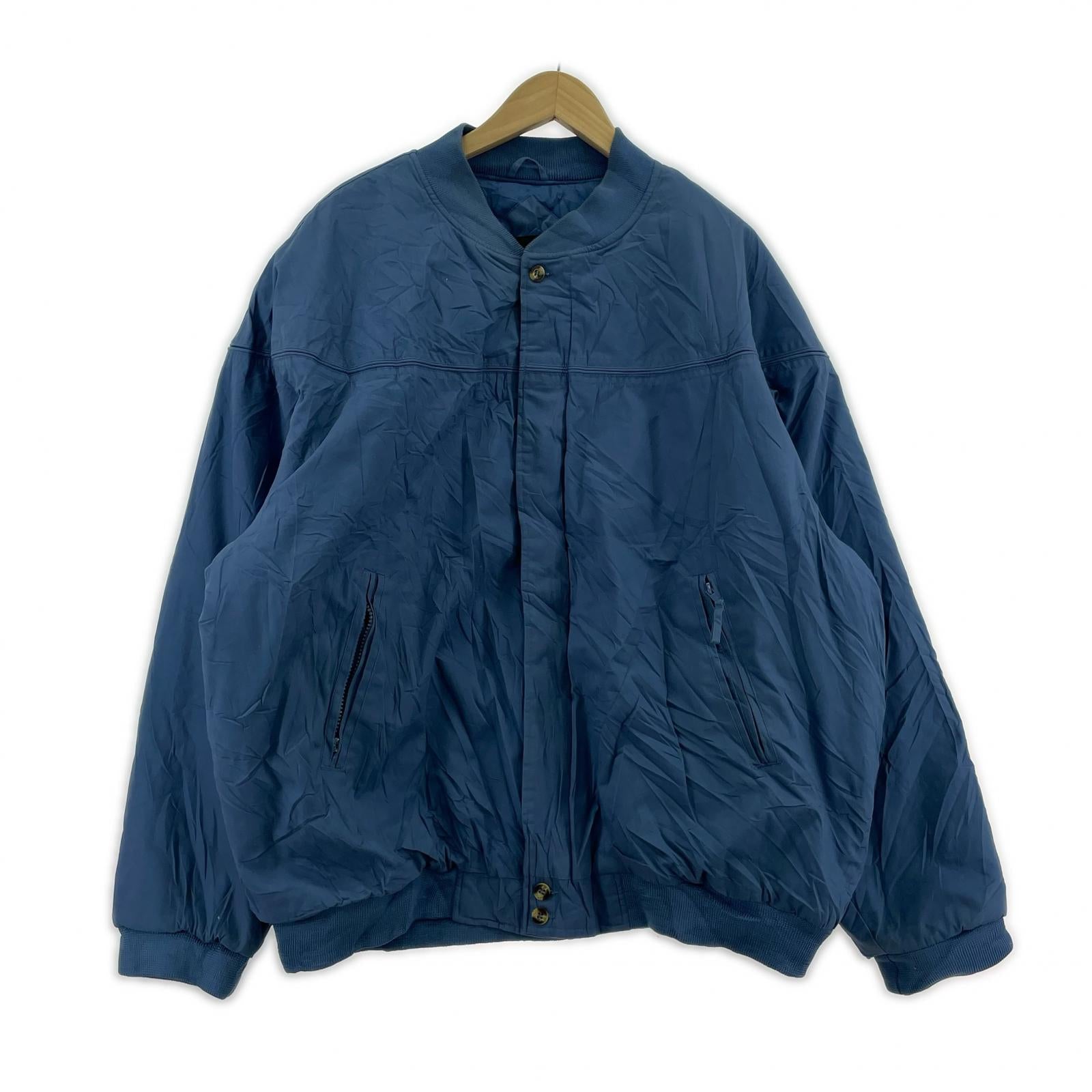 ブルゾン 90s Windbreaker ダービージャケット BLE ブルー
