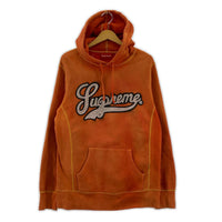 パーカー 16ss /Studded Hooded Sweatshirt M ORG M オレンジ