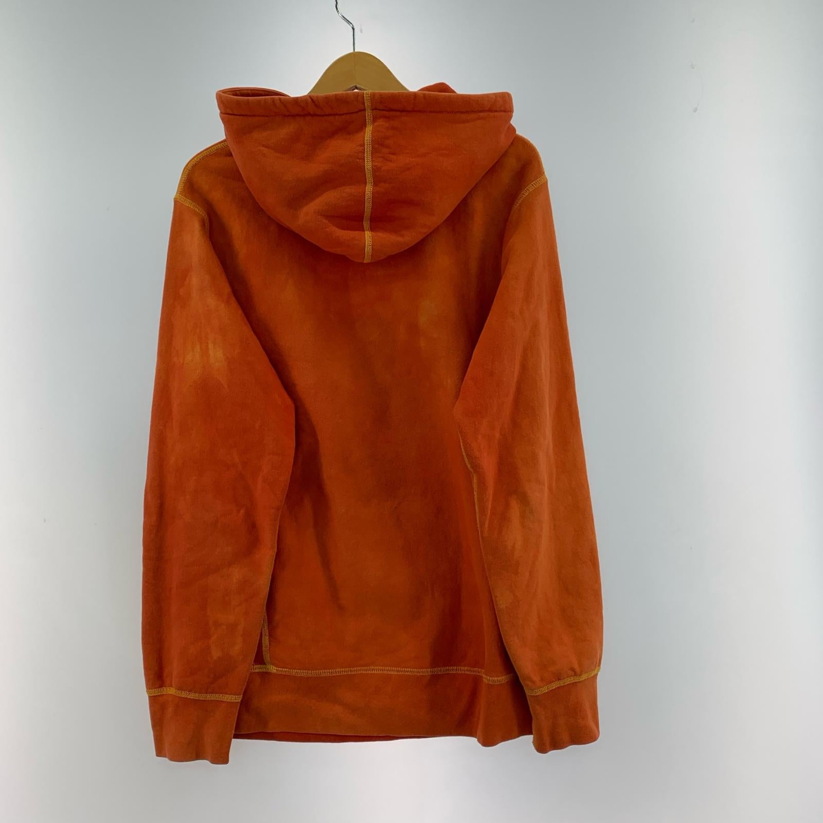 パーカー 16ss /Studded Hooded Sweatshirt M ORG M オレンジ