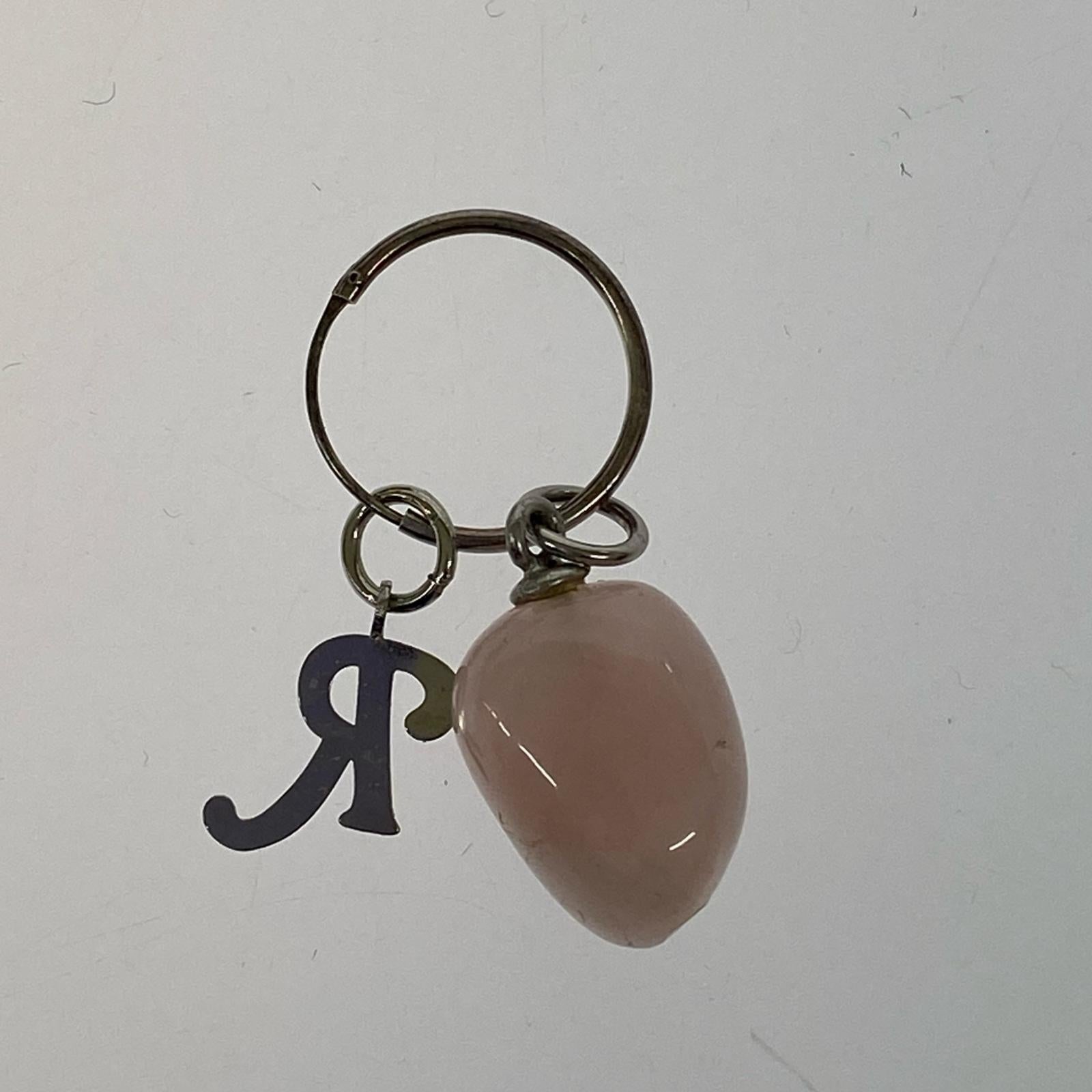 その他アクセサリー Small Stone Earring PNK