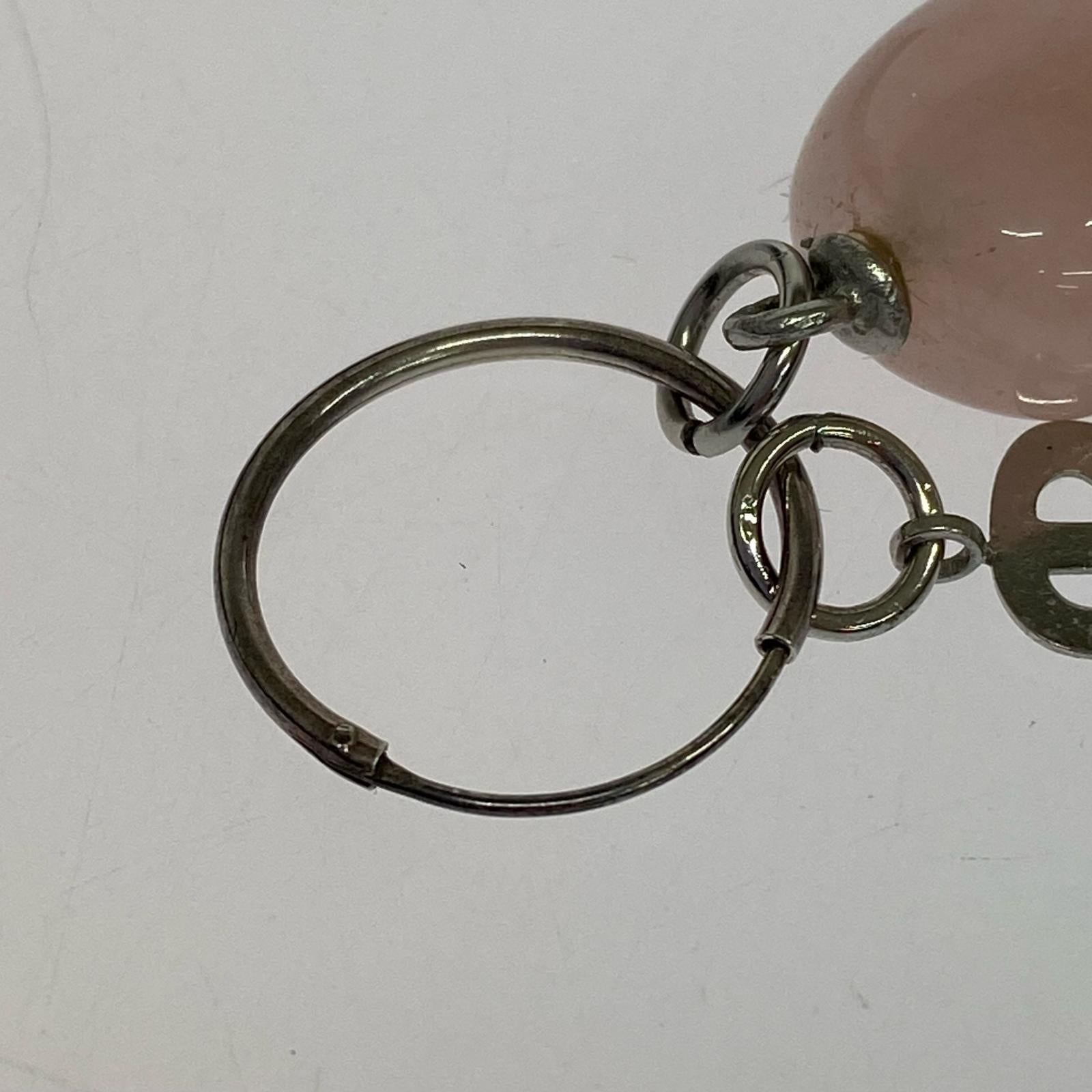 その他アクセサリー Small Stone Earring PNK