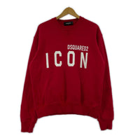 スウェット ICON トレーナー 赤(S) S レッド