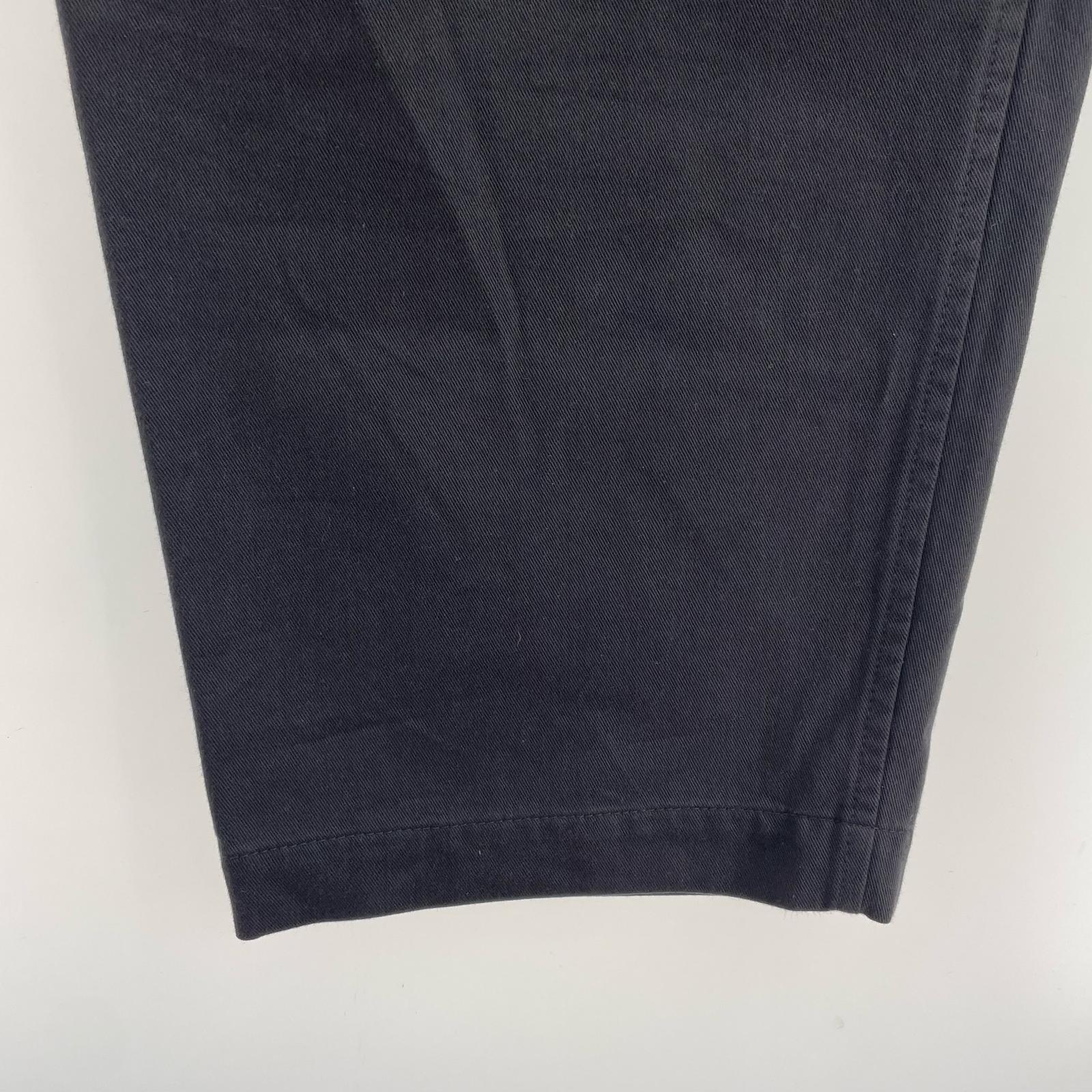パンツ COMME des GARCONS HOMME 22AW 1タック コットンチノクロストラウザー L チャコール L