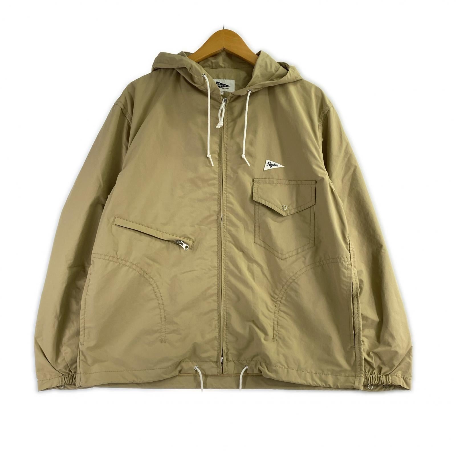 ジャケット Pilgrim Surf Supply RUSSEL ZIP PARKA XS BEG ベージュ