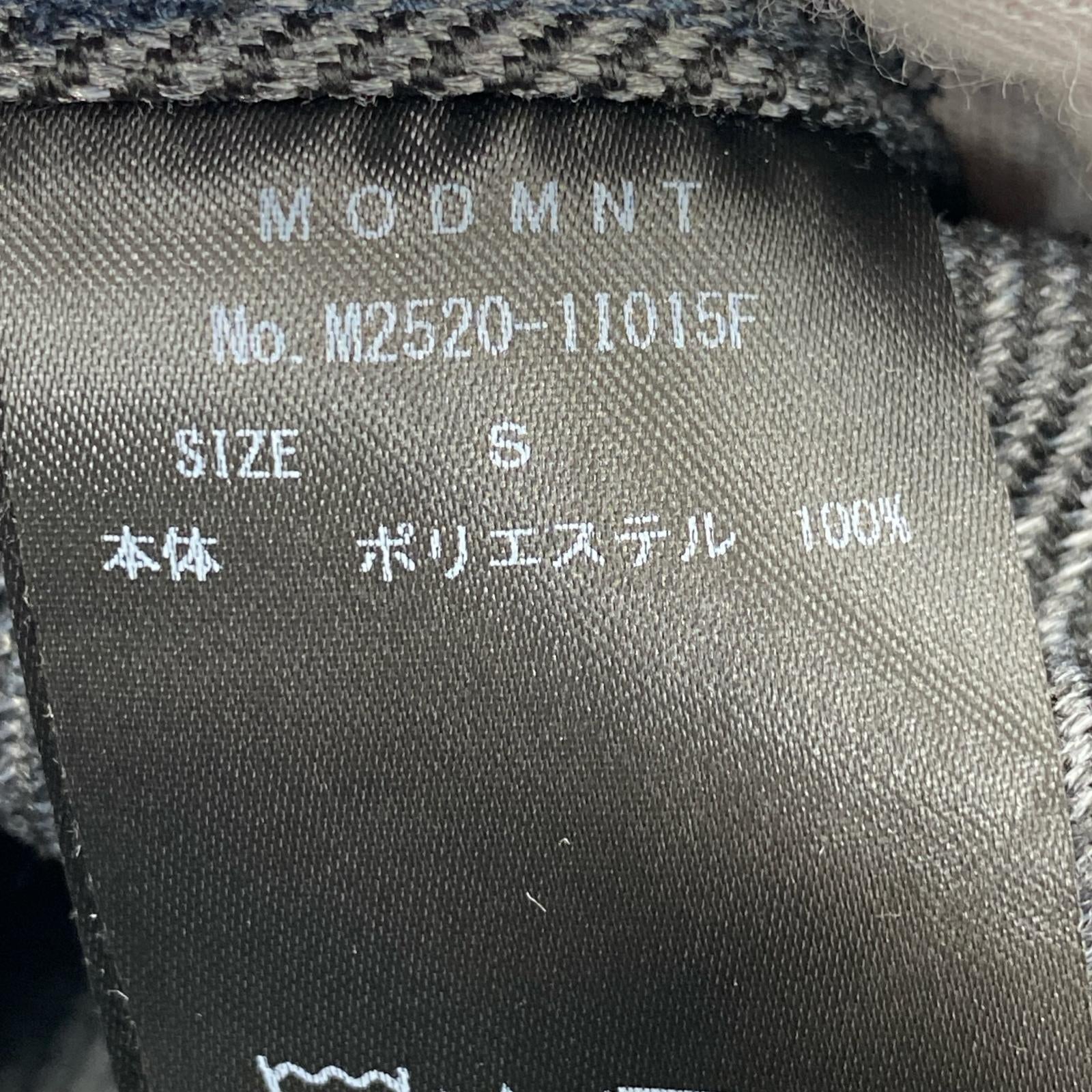ジャケット MODMNT 25AW T/TWEED UTILITY CPO SHIRT S S グレー