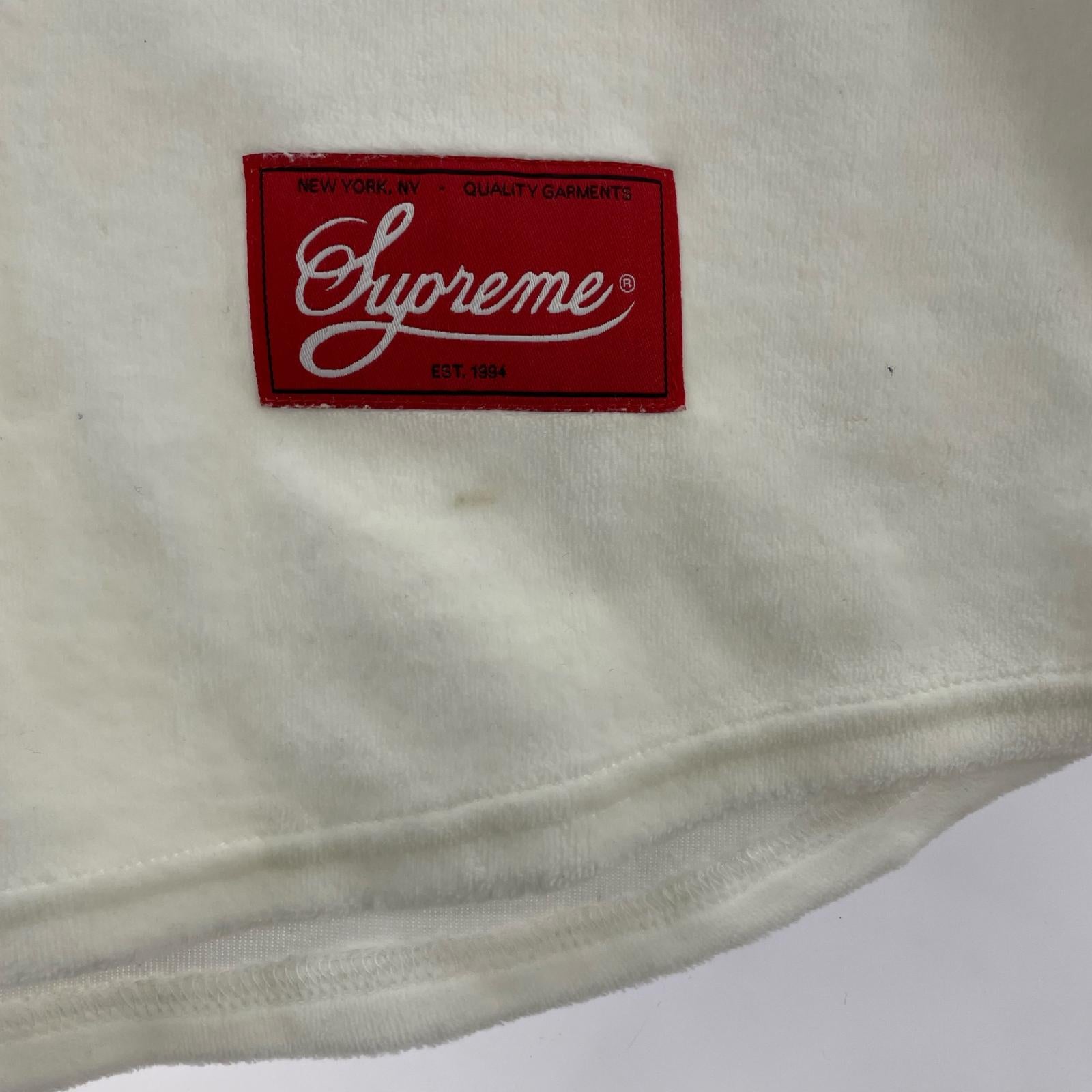半袖シャツ 20AW Jersey Velour Baseball L ホワイト