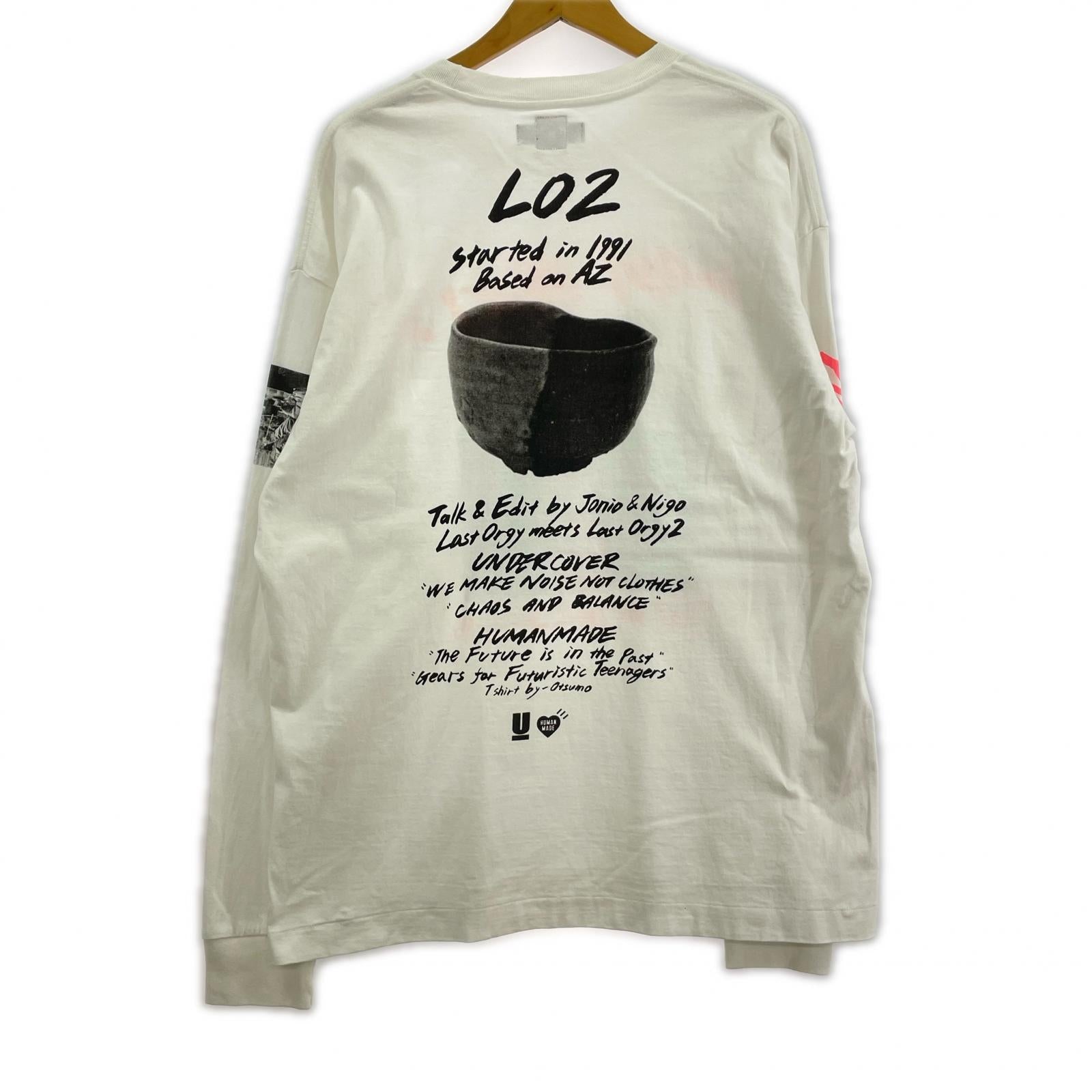 長袖Tシャツ ×HUMAN MADE LAST ORGY2 L ホワイト