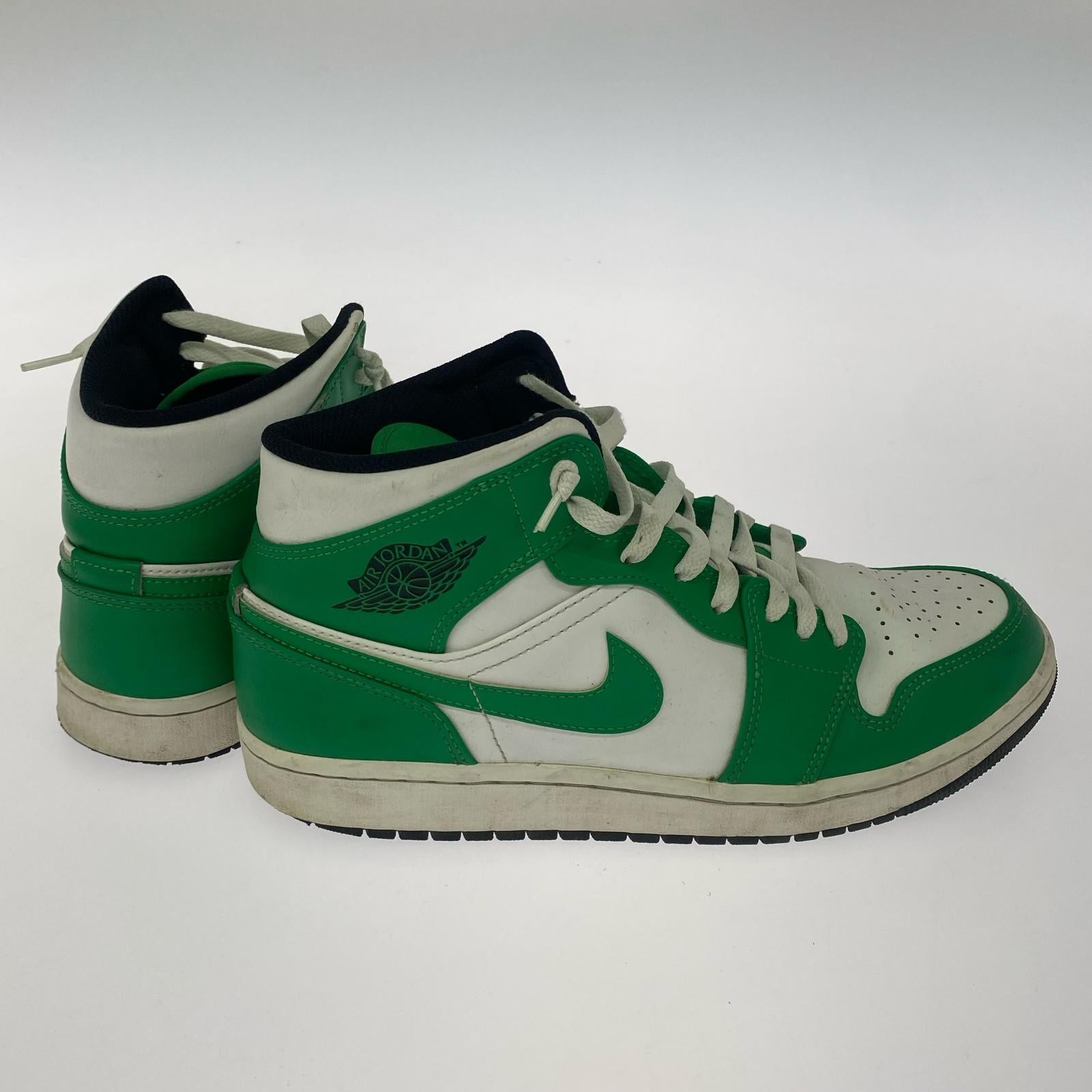 スニーカー Air Jordan 1 Mid Lucky Green (28.0) DQ8426-301 28cm (US10 UK9 1/2 EU46)