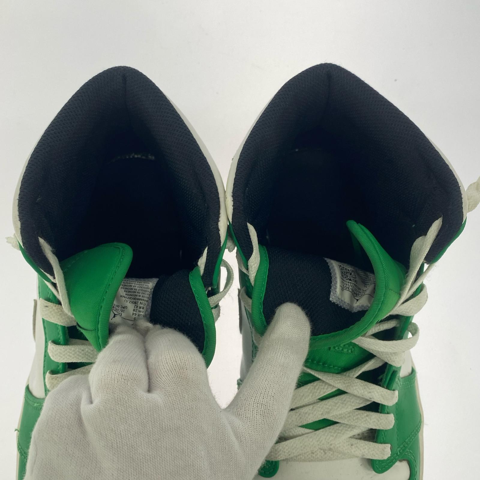 スニーカー Air Jordan 1 Mid Lucky Green (28.0) DQ8426-301 28cm (US10 UK9 1/2 EU46)