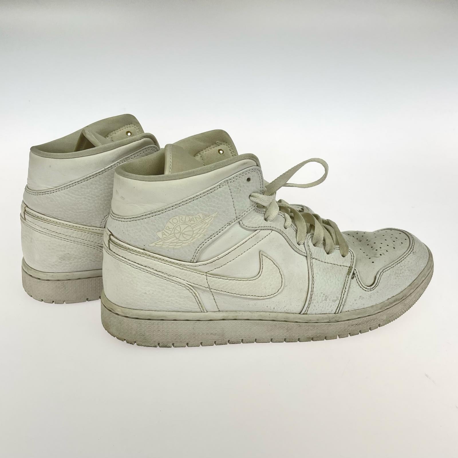 スニーカー Air Jordan 1 Mid (28.0) 554724-130 28cm (US10 UK9 1/2 EU46) ホワイト