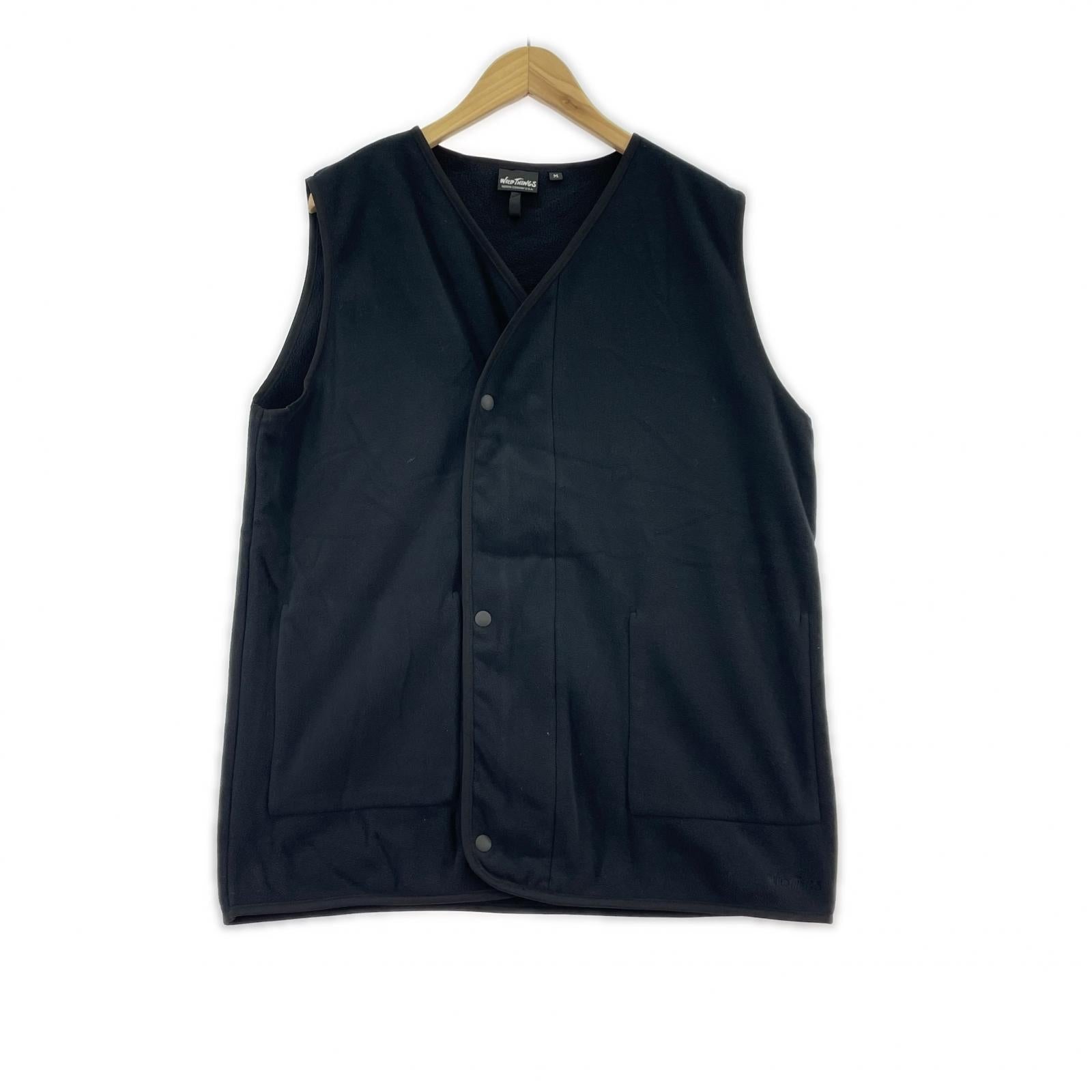 その他アウター POLARTEC WIND VERSATILE VEST (M) M ブラック