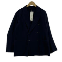 ジャケット 22AW リファインウールダブルジャケット ネイビー 1 1 ネイビー
