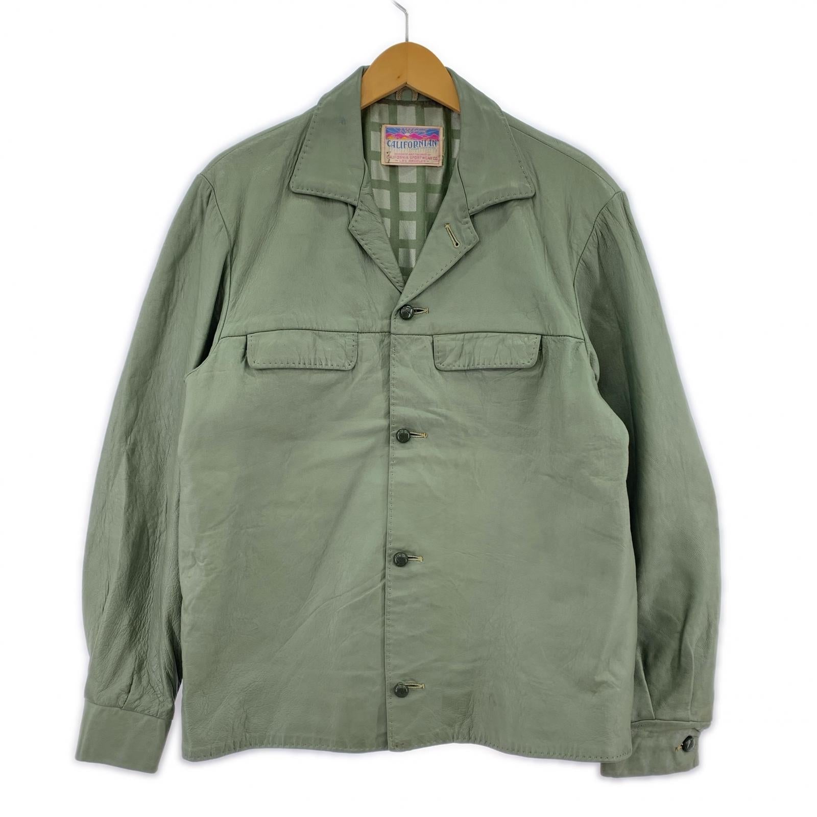 レザージャケット 50s CALIFORNIAN グリーン