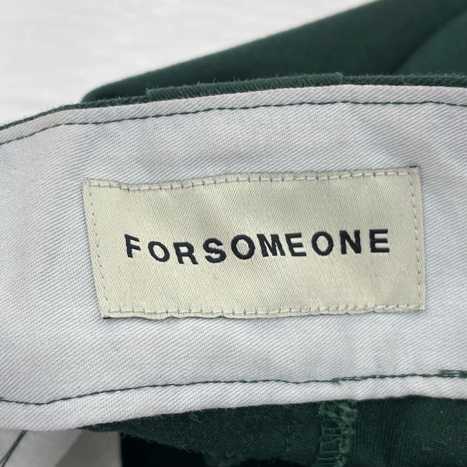 パンツ FORSOME ONE 緑 (W31)