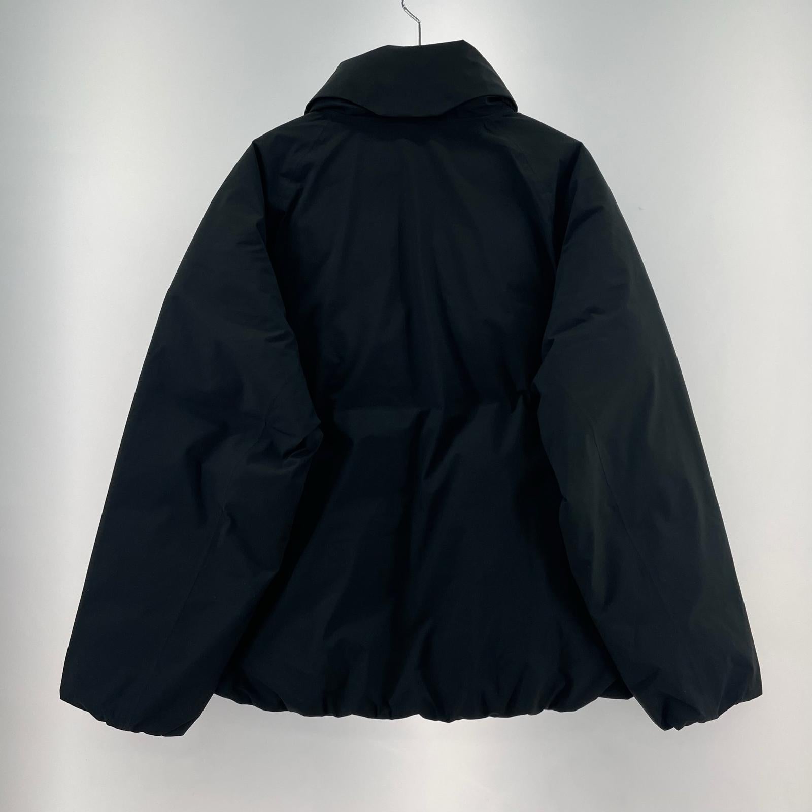 ダウンジャケット BLACK LABEL コーブトゥドームジャケット 黒 (M) M ブラック