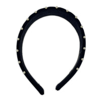 その他アクセサリー カチューシャ パール ブラック