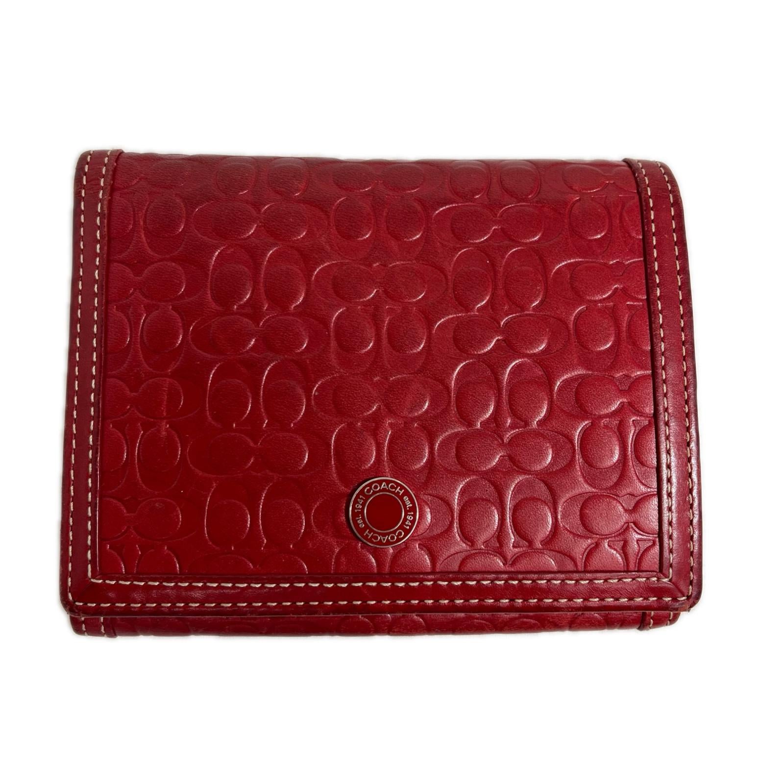COACH シグネチャー エンボス