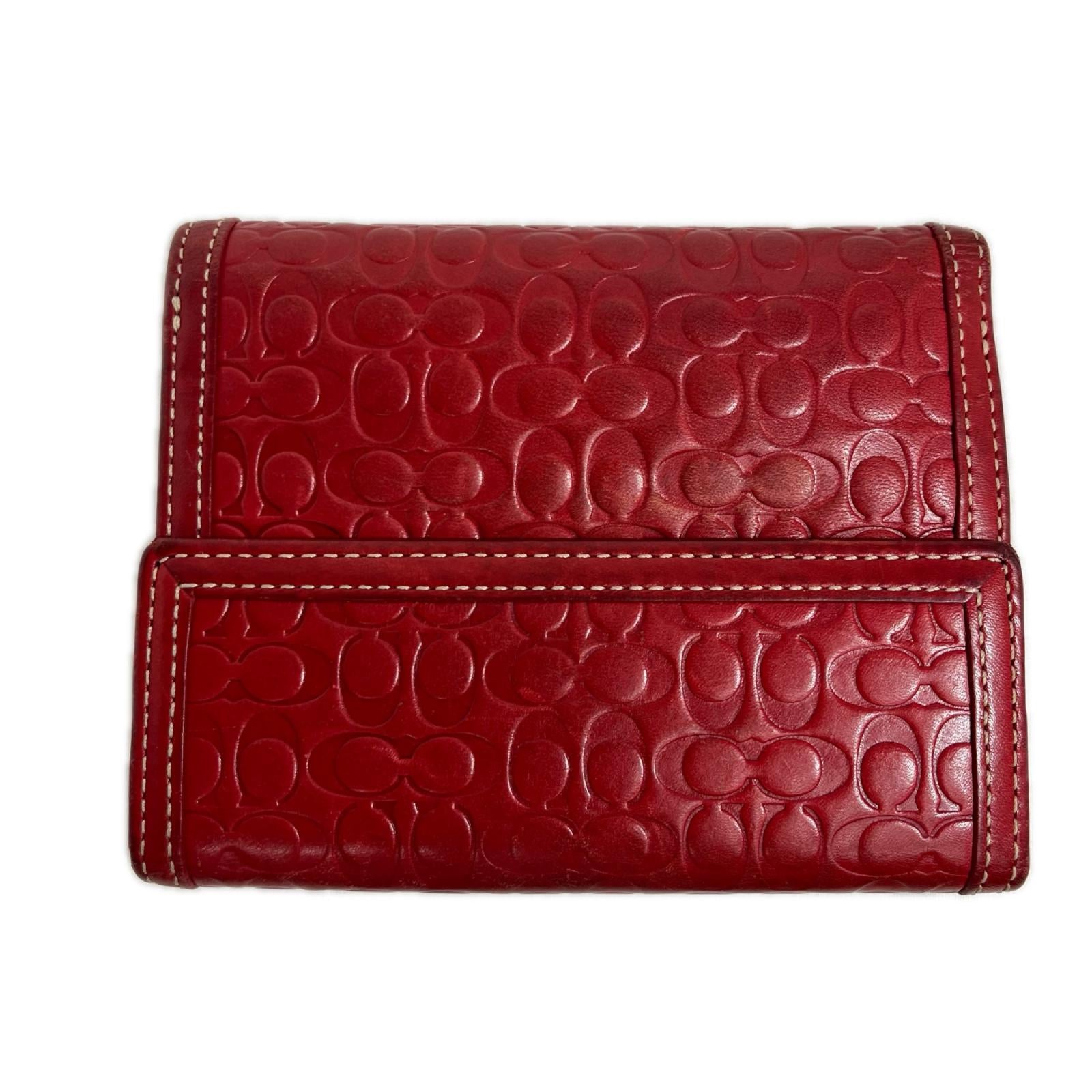 COACH シグネチャー エンボス