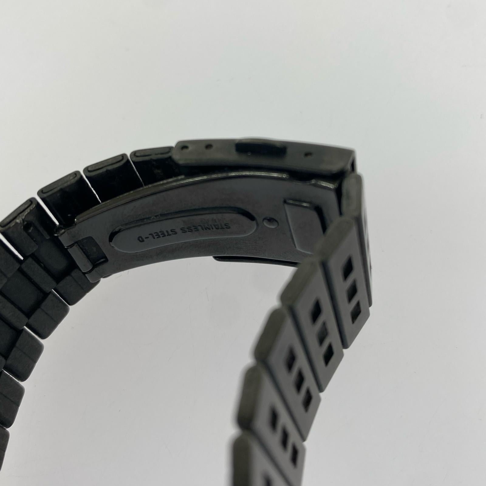 腕時計 giugiaro white mountaineering クロノグラフ ブラック