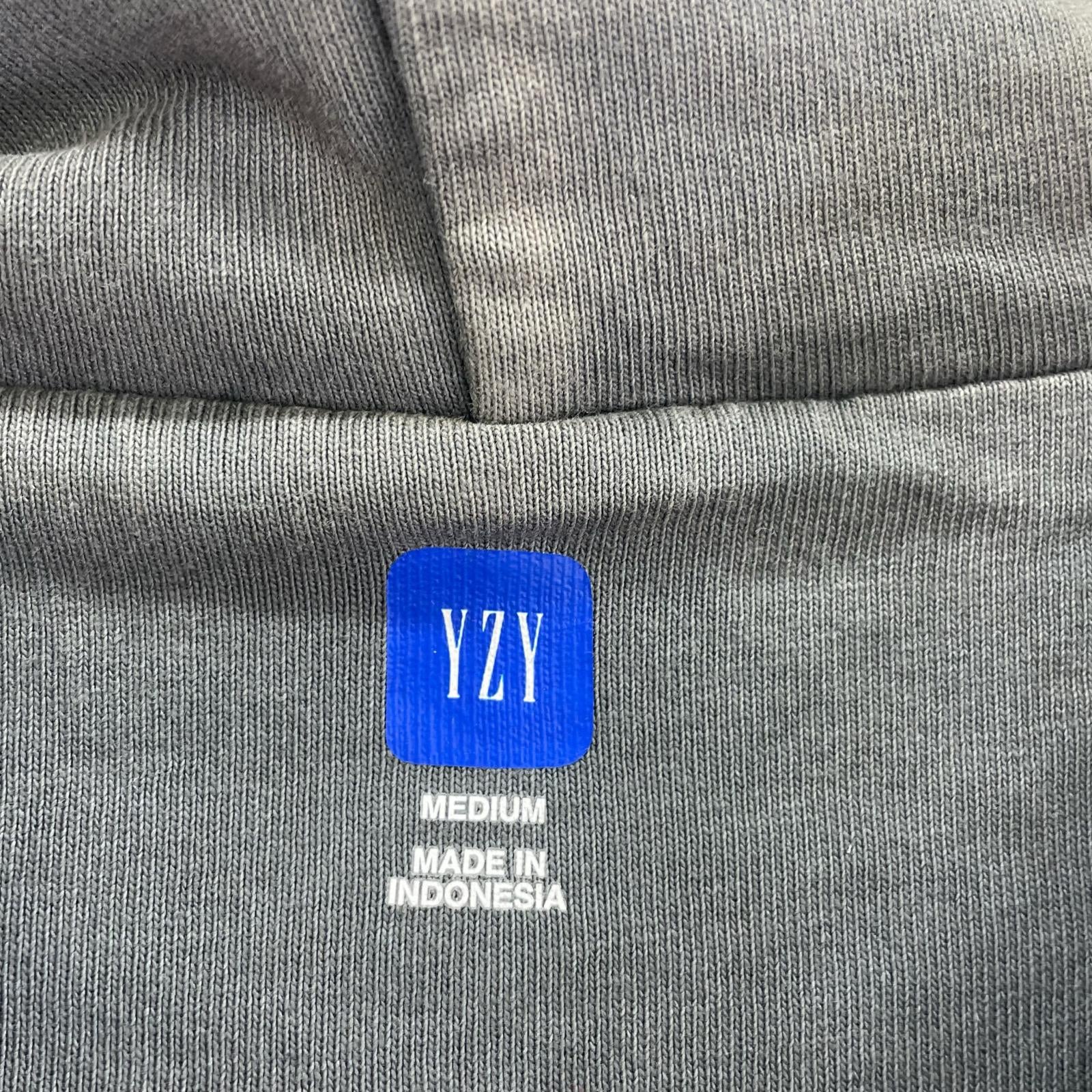 パーカー YZY GAP ジップパーカー M M グレー
