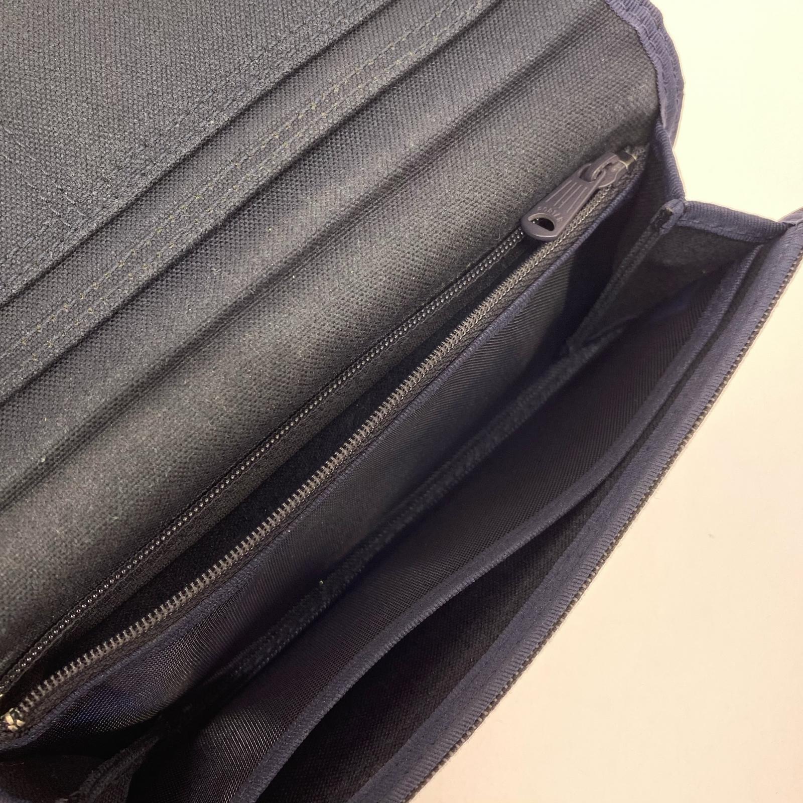 長財布 SMOKY LONG WALLET 紺 ネイビー