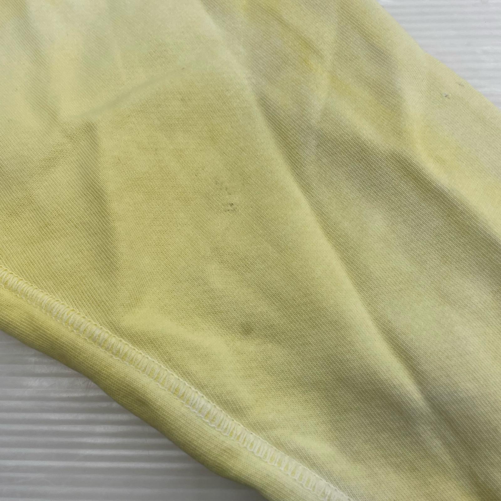パーカー zip up hoodie イエロー