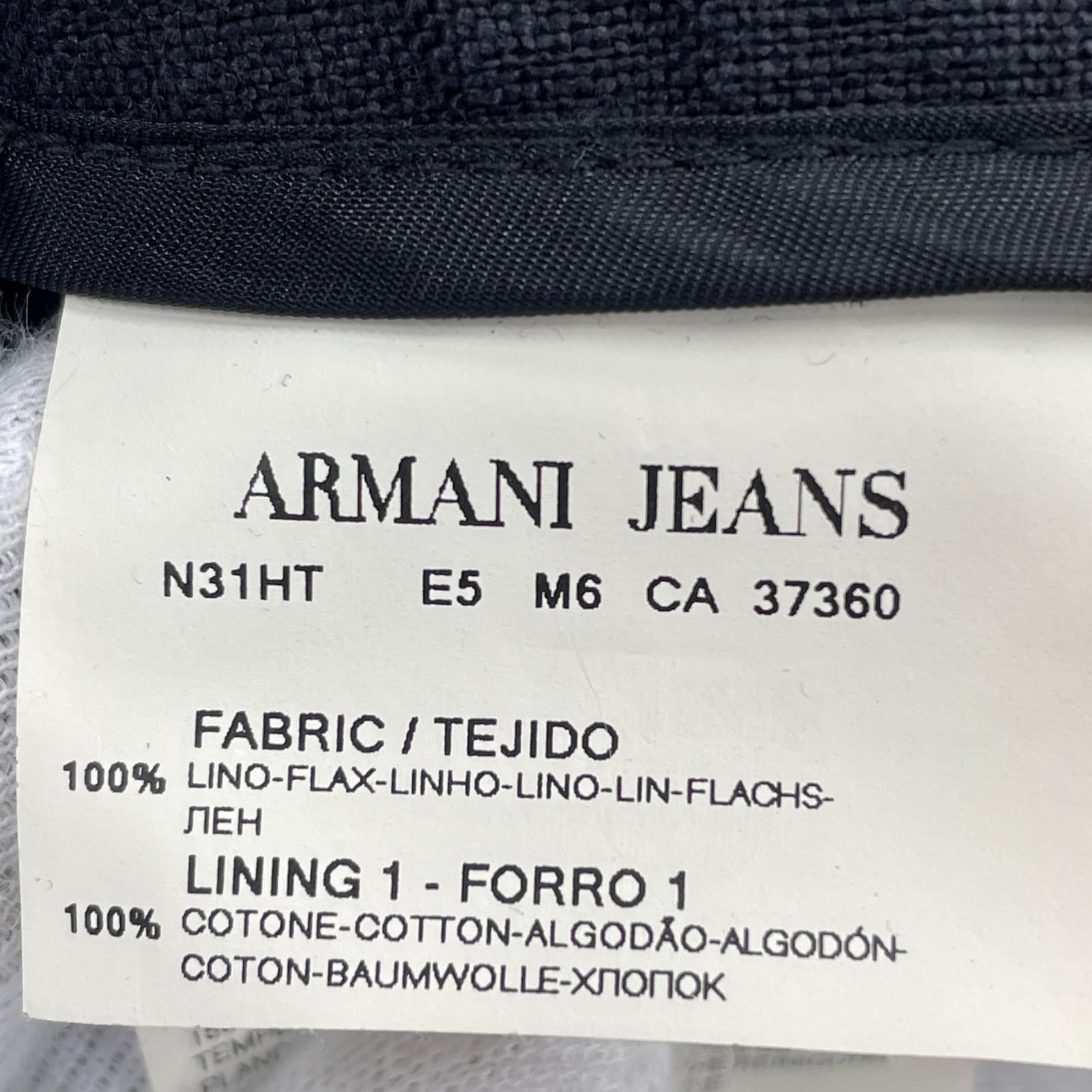 テーラードジャケット ARMANI JEANS テーラードジャケット・ブレザー M ブラック