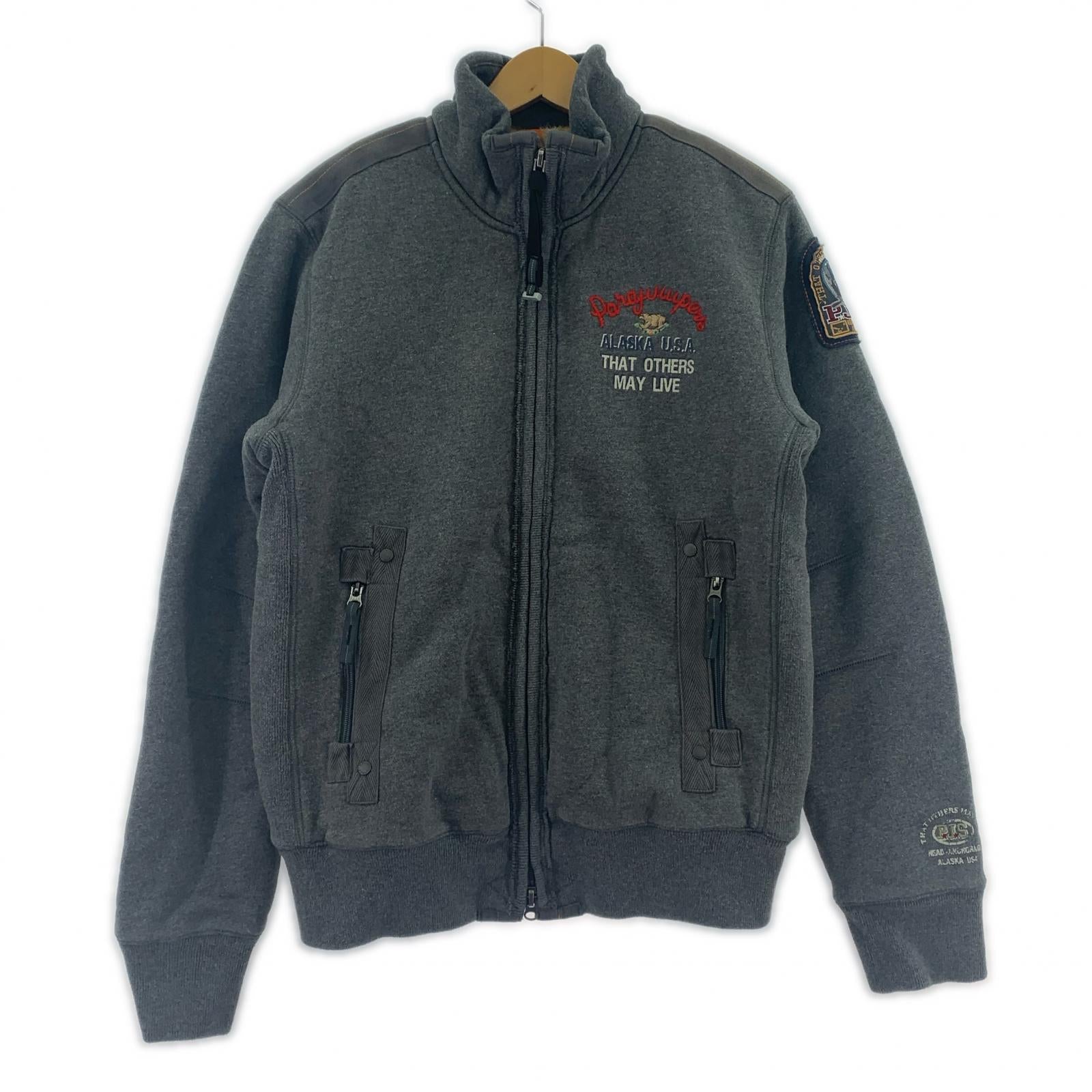 ジャケット parajumpers パーカー S グレー