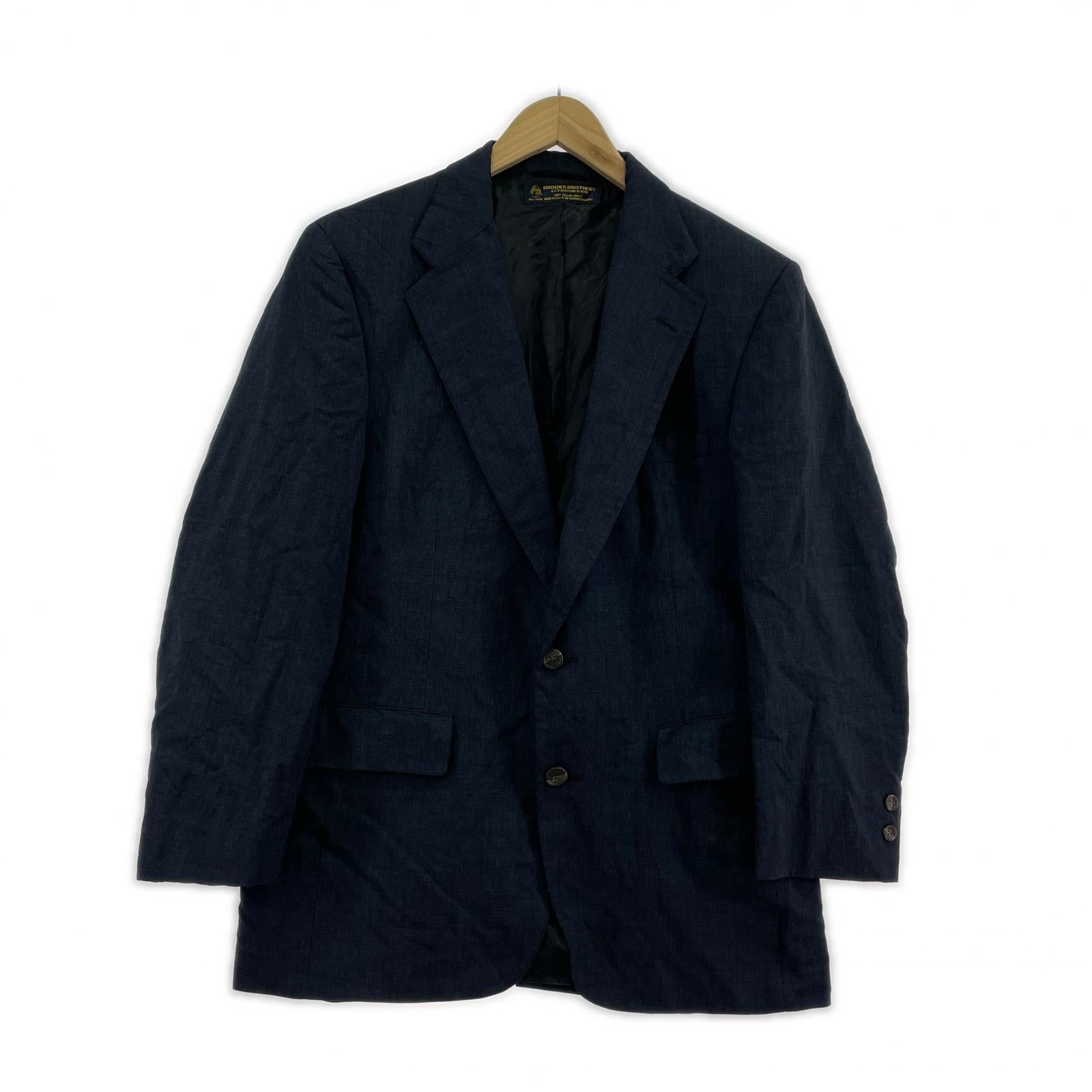 テーラードジャケット BROOKS BROTHERS USA製 ネイビー