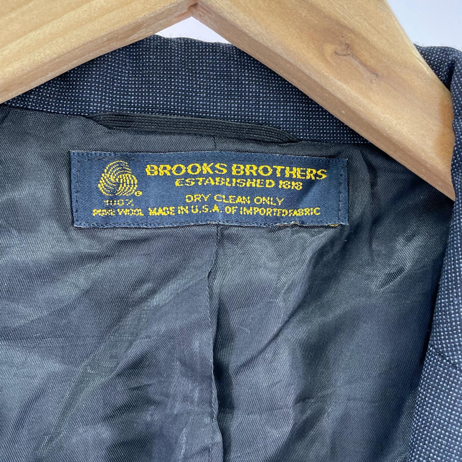 テーラードジャケット BROOKS BROTHERS USA製 ネイビー