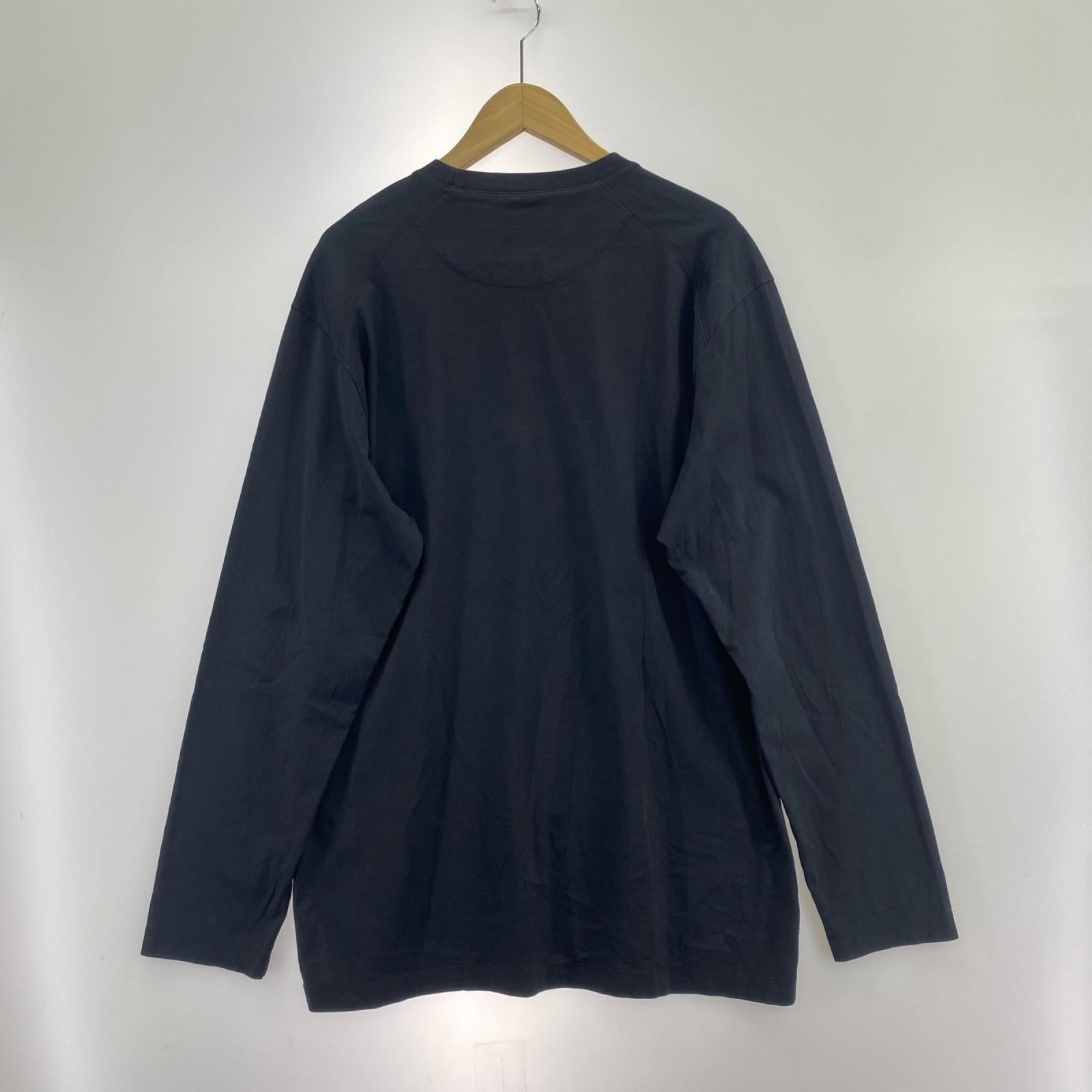 長袖Tシャツ Y-3 LSロゴカットソー 16C001 黒 (L) L ブラック
