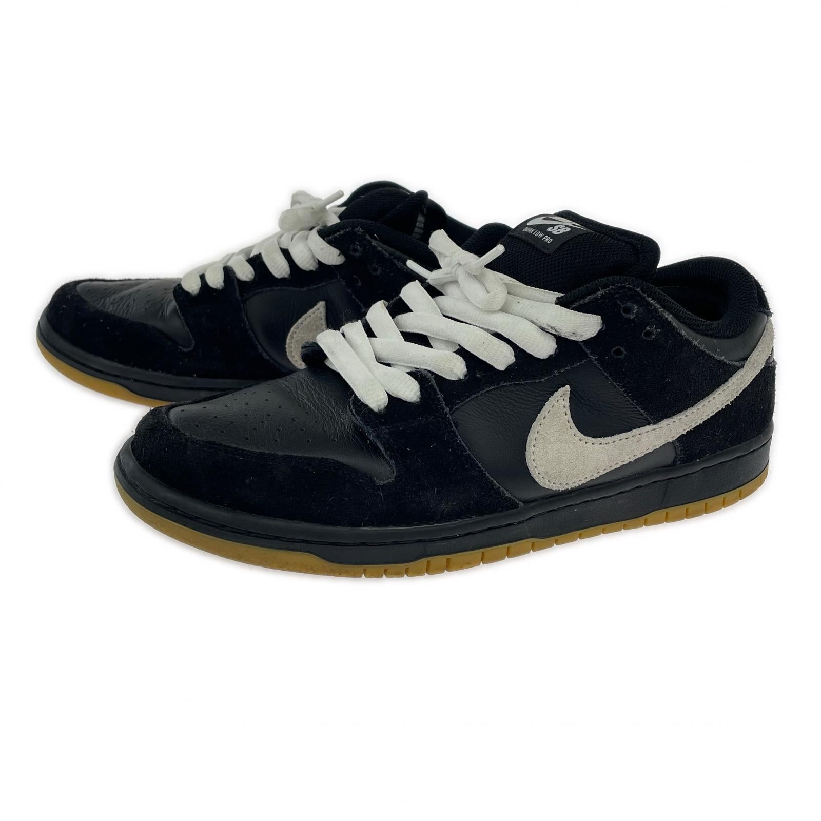 スニーカー Nike SB Dunk Low Pro Black/White 26.5cm 26.5cm (US8 1/2 UK8 EU43) ブラック