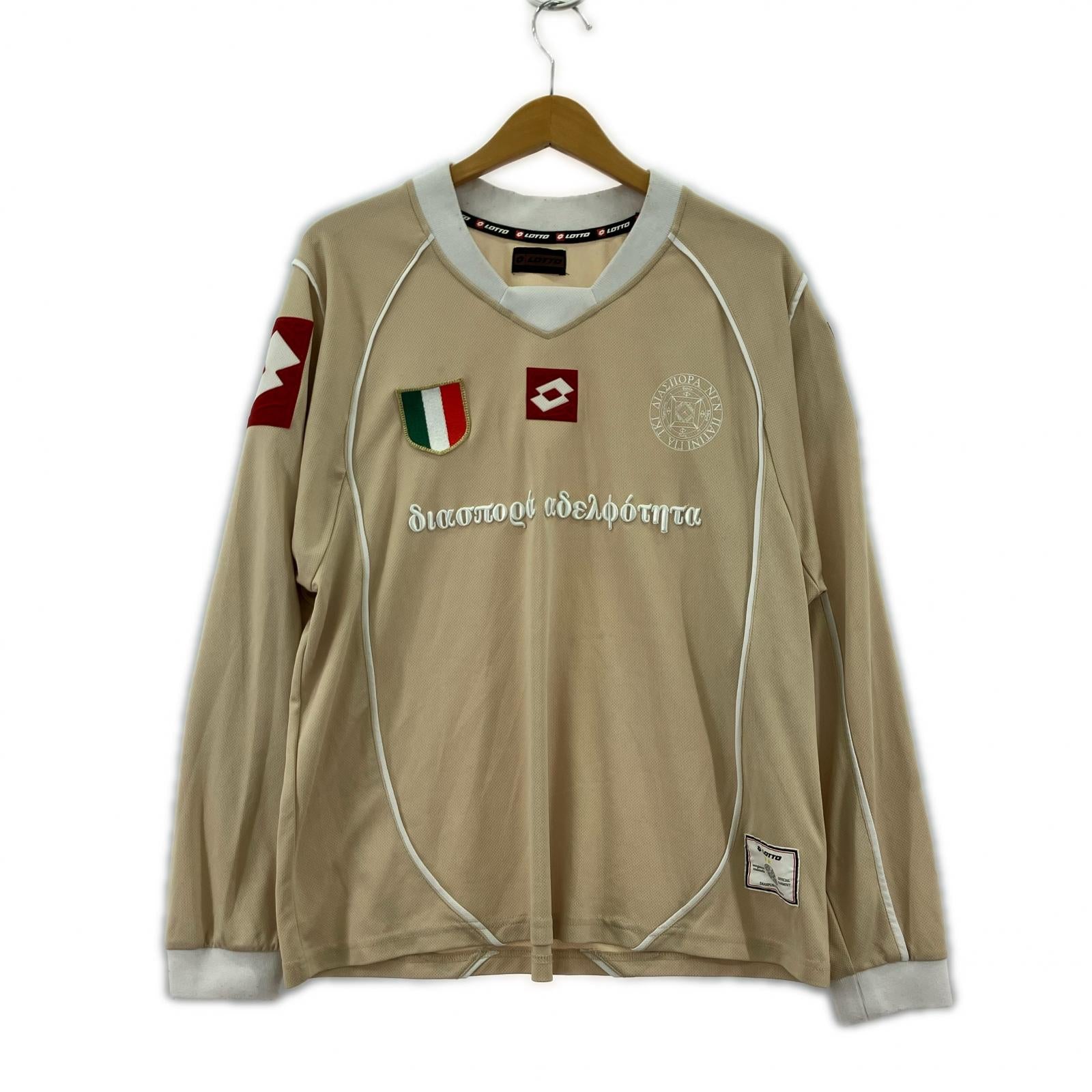長袖Tシャツ Diaspora Skateboards M M ベージュ