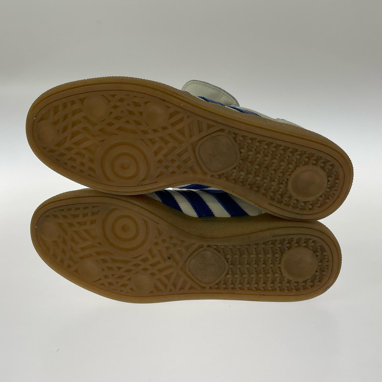 スニーカー Handball Spezial/白×青/27cm 27cm (US9 UK8 1/2 EU44)