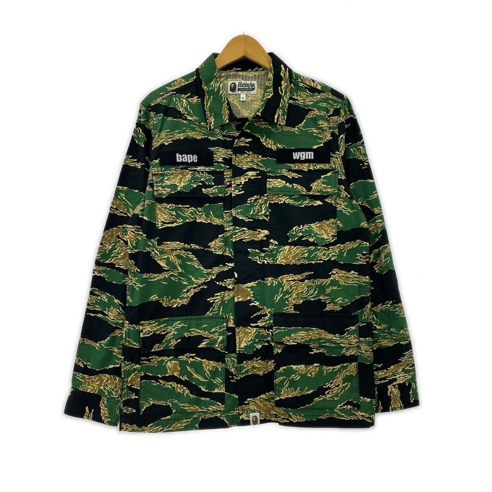 長袖シャツ 00s タイガーカモシャツ M M マルチカラー