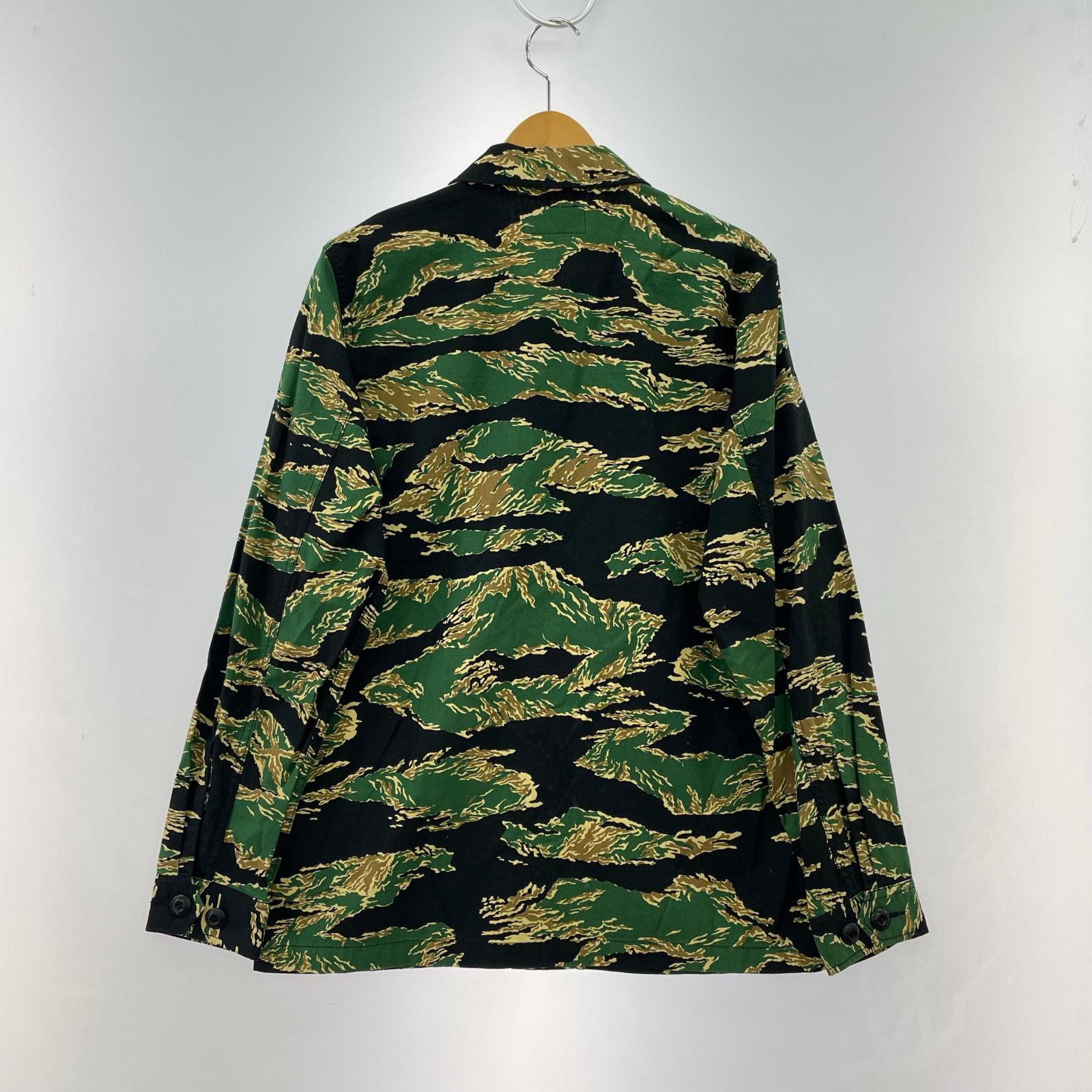 長袖シャツ 00s タイガーカモシャツ M M マルチカラー