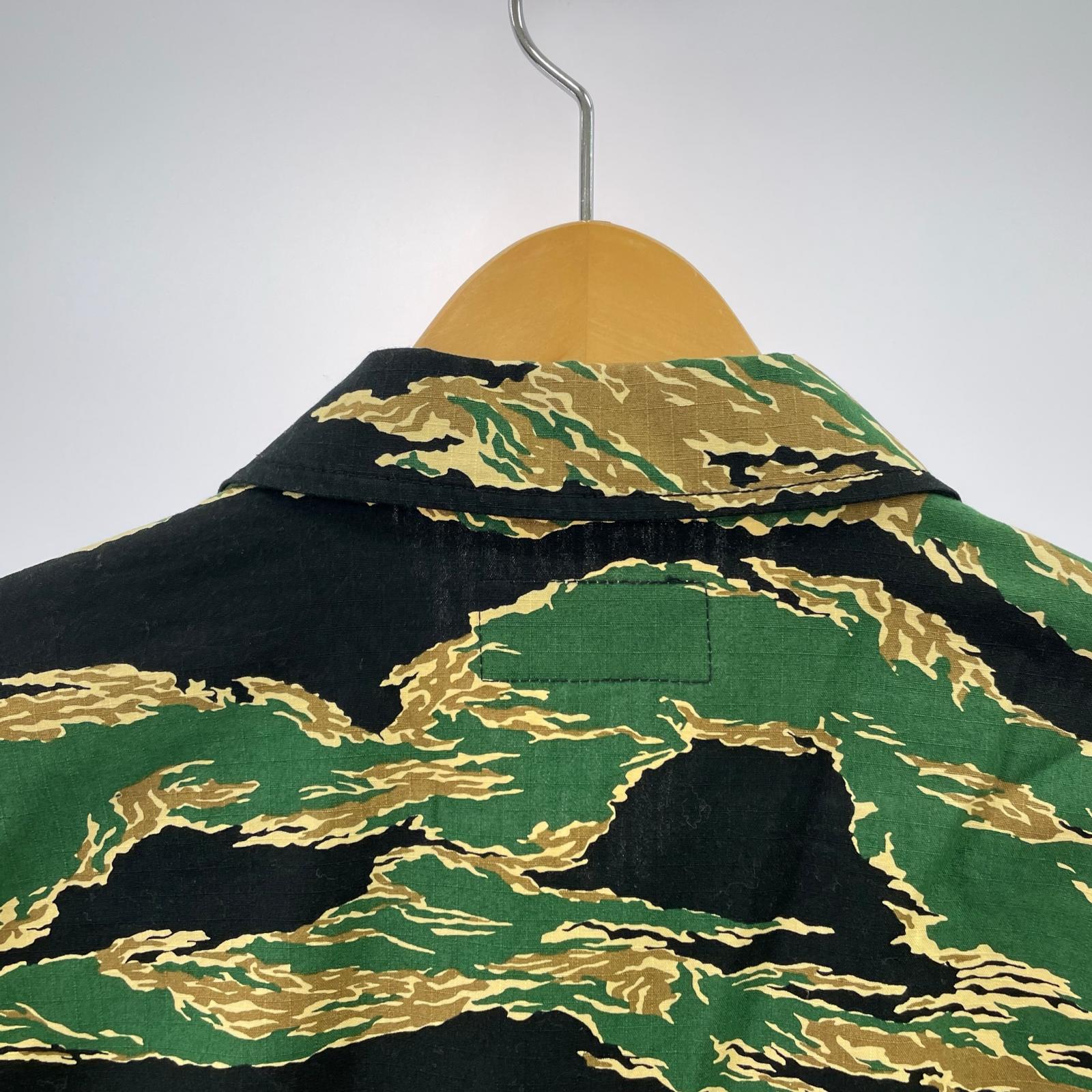 長袖シャツ 00s タイガーカモシャツ M M マルチカラー