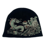 ニットキャップ FW23 Dragon Beanie ブラック