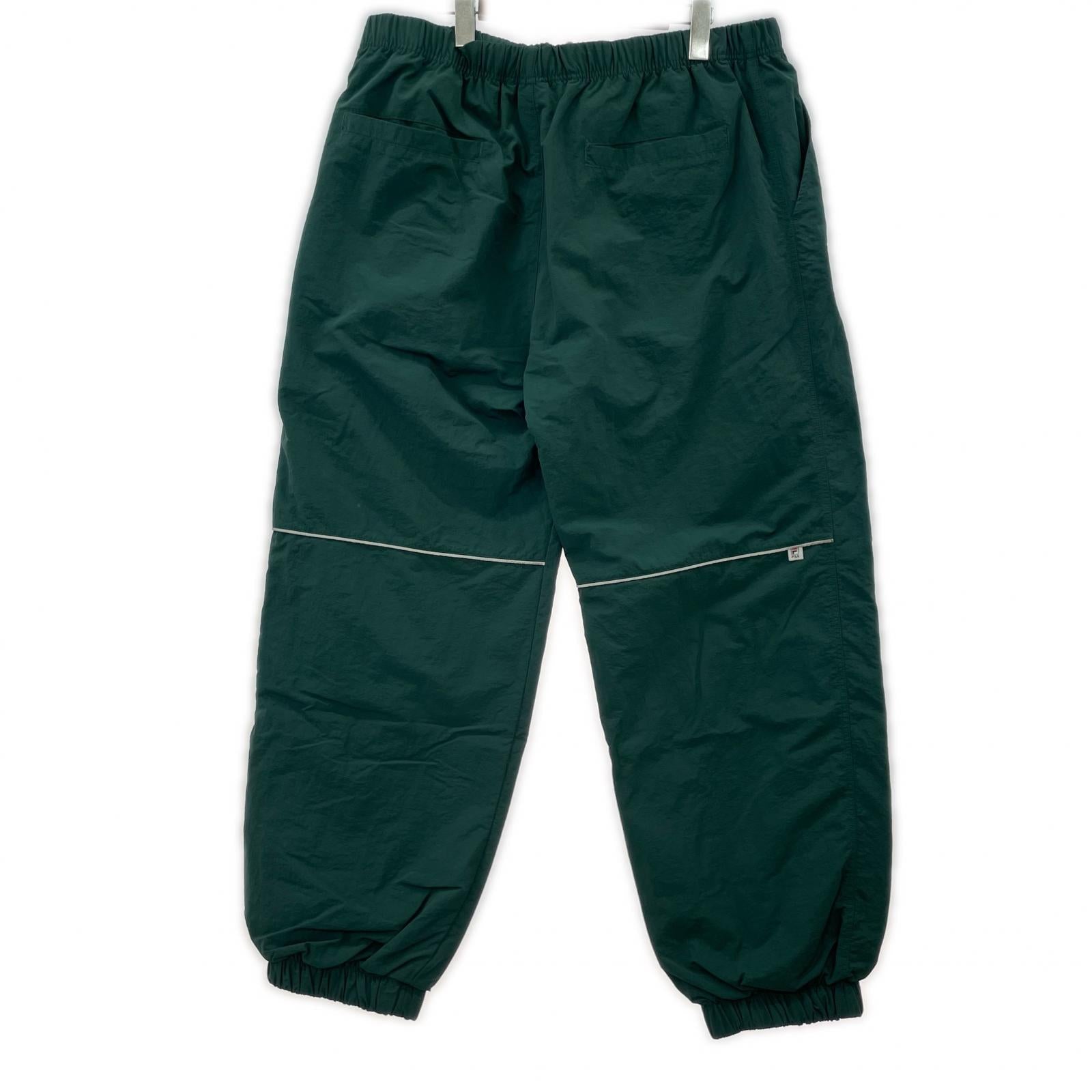 パンツ ×FILA TRACK PANTS 緑 (XXL)