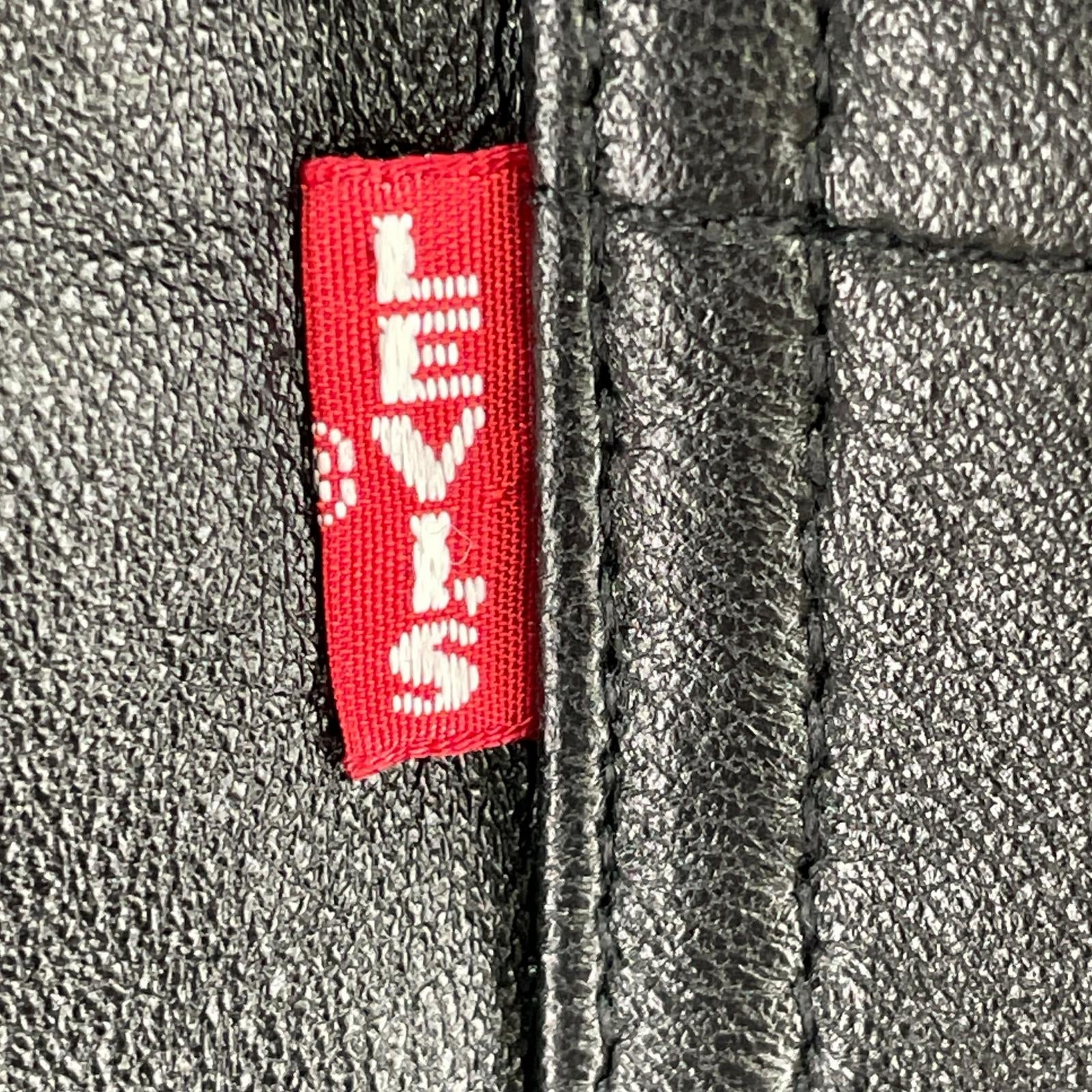 レザージャケット PREMIUM BLACK 2nd TRUCKER LEATHER JACKET L ブラック