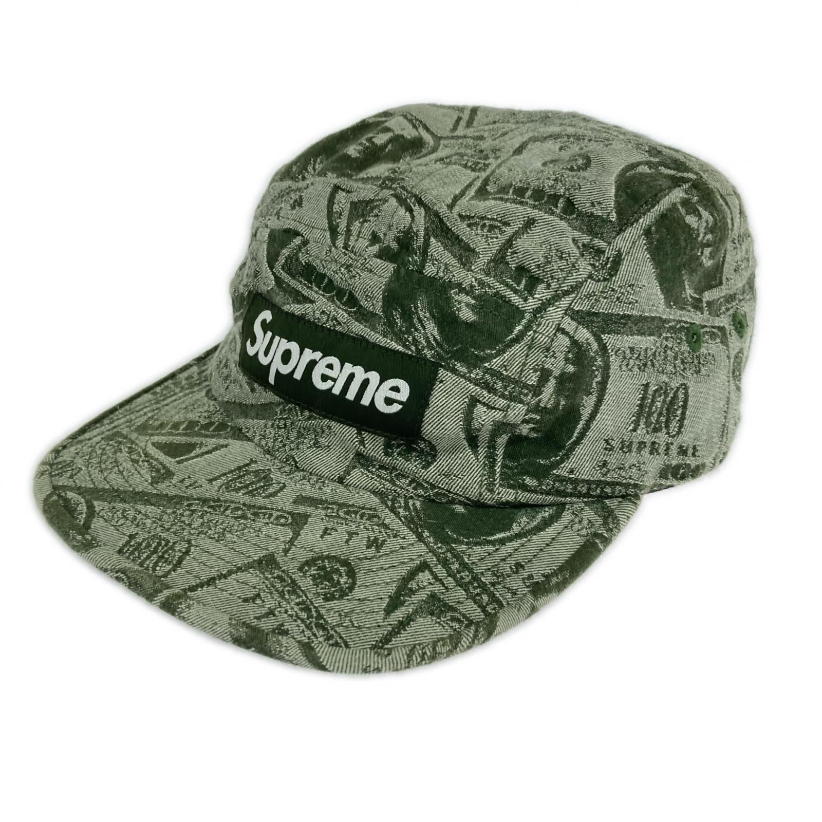 キャップ 17FW 100 Dollar Bill Camp Cap グリーン