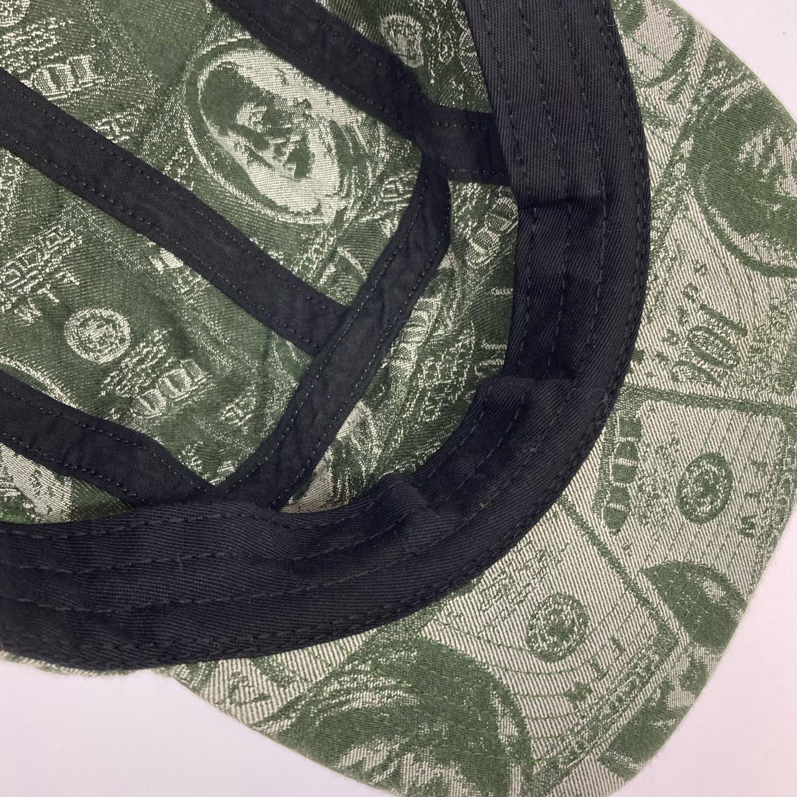 キャップ 17FW 100 Dollar Bill Camp Cap グリーン