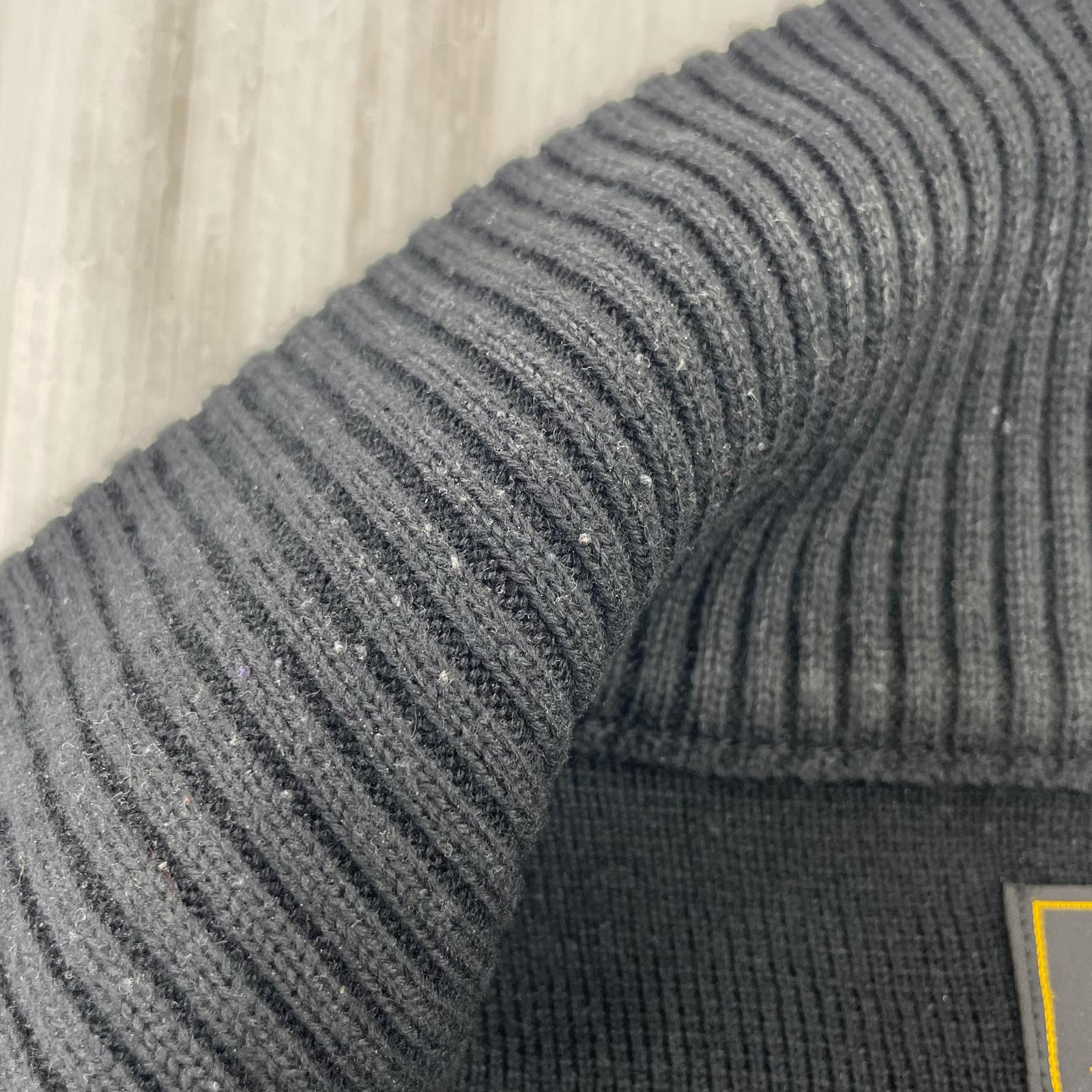 ニット ZIP DRIVERS KNIT XL ブラック